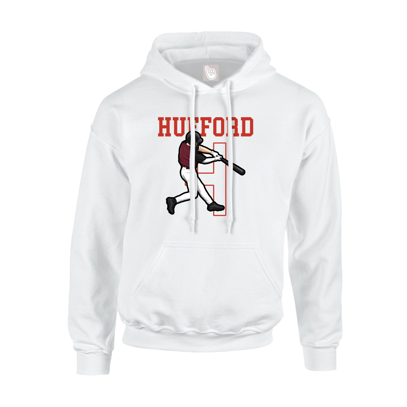 Hoodie — Shirsey in White