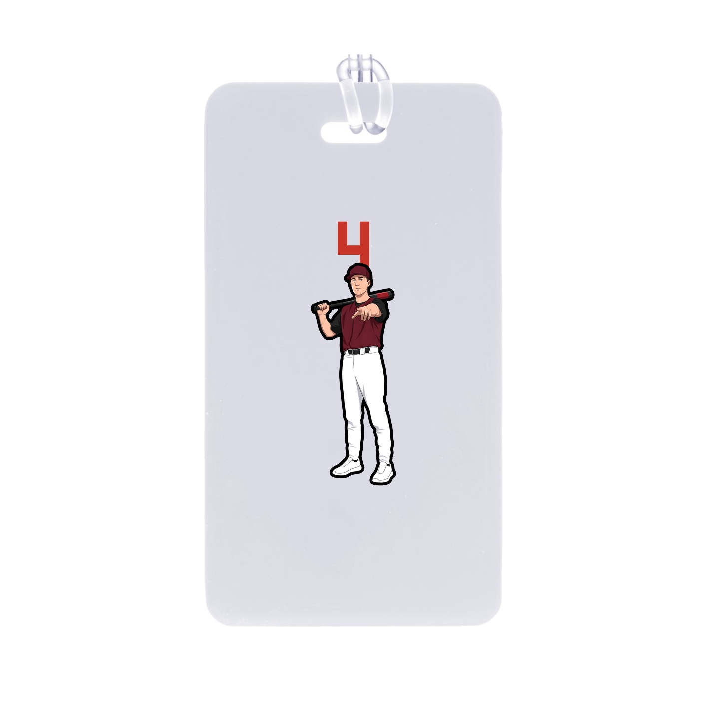 Bag Tag — Number Top in Classic