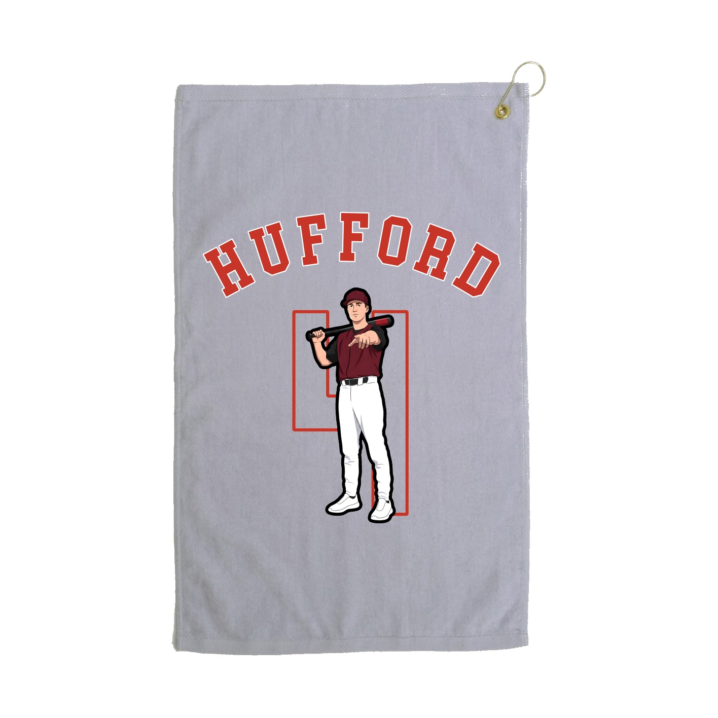 Golf Towel — Shirsey Arch in Grey
