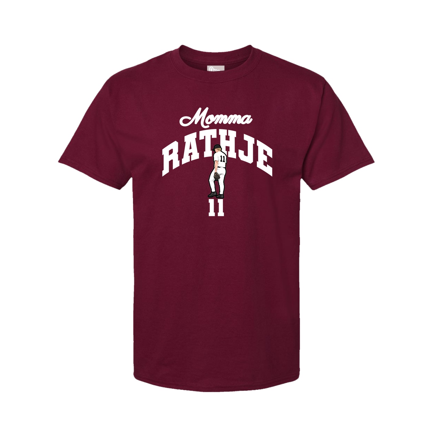 Youth Tee — Mothers Day Arch in Cardinal