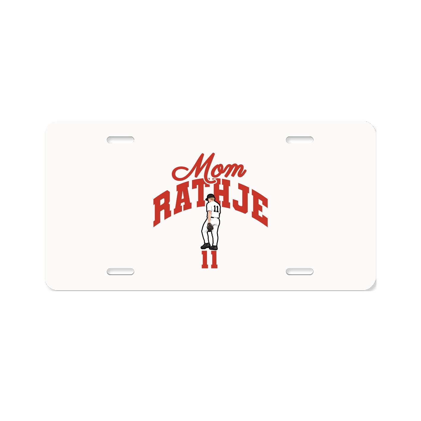 License Plate — Mothers Day Arch in Classic