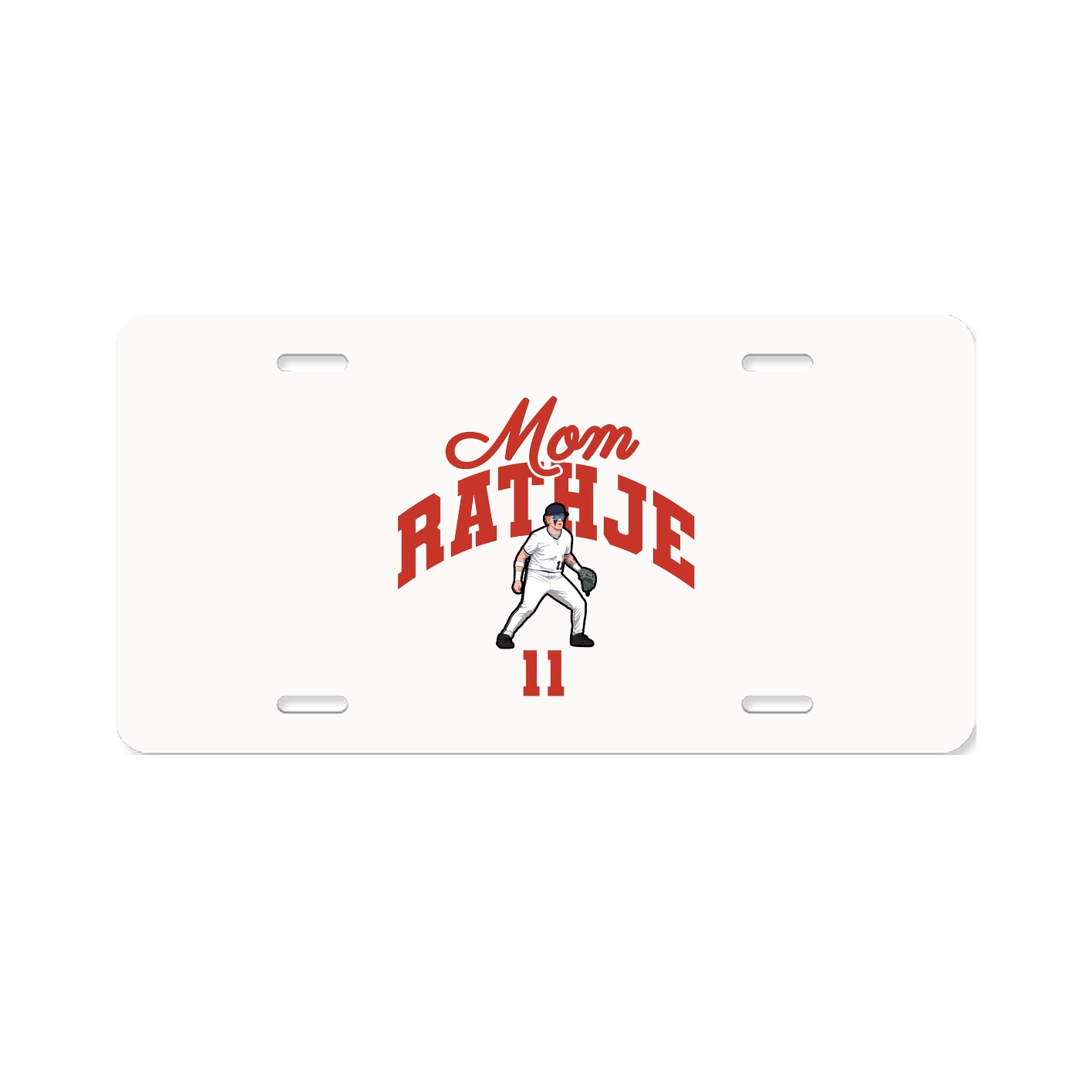 License Plate — Mothers Day Arch in Classic