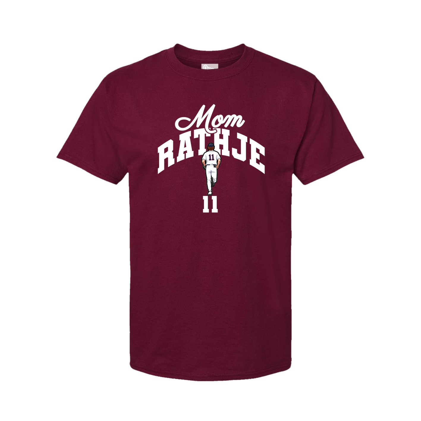 Youth Tee — Mothers Day Arch in Cardinal