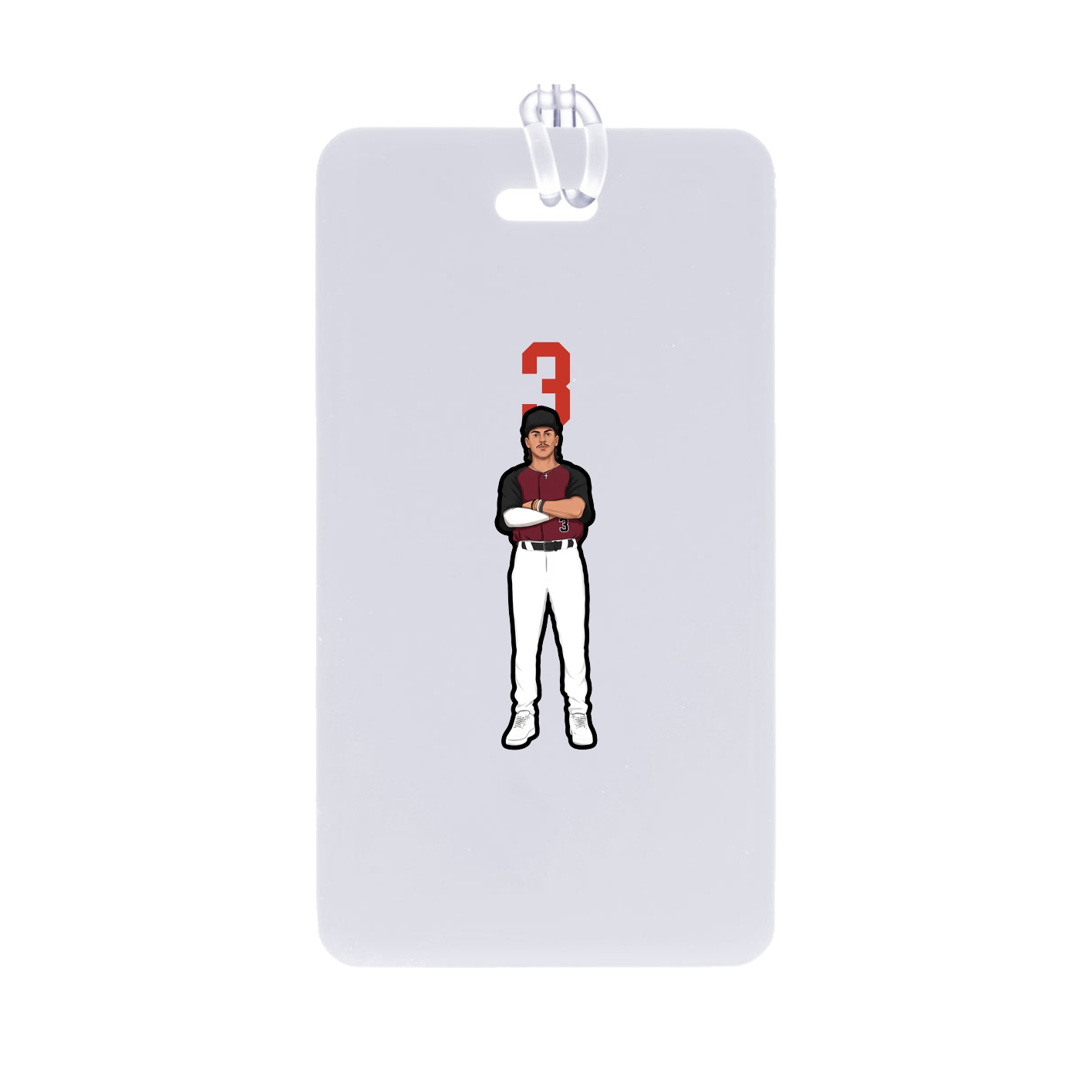 Bag Tag — Number Top in Classic