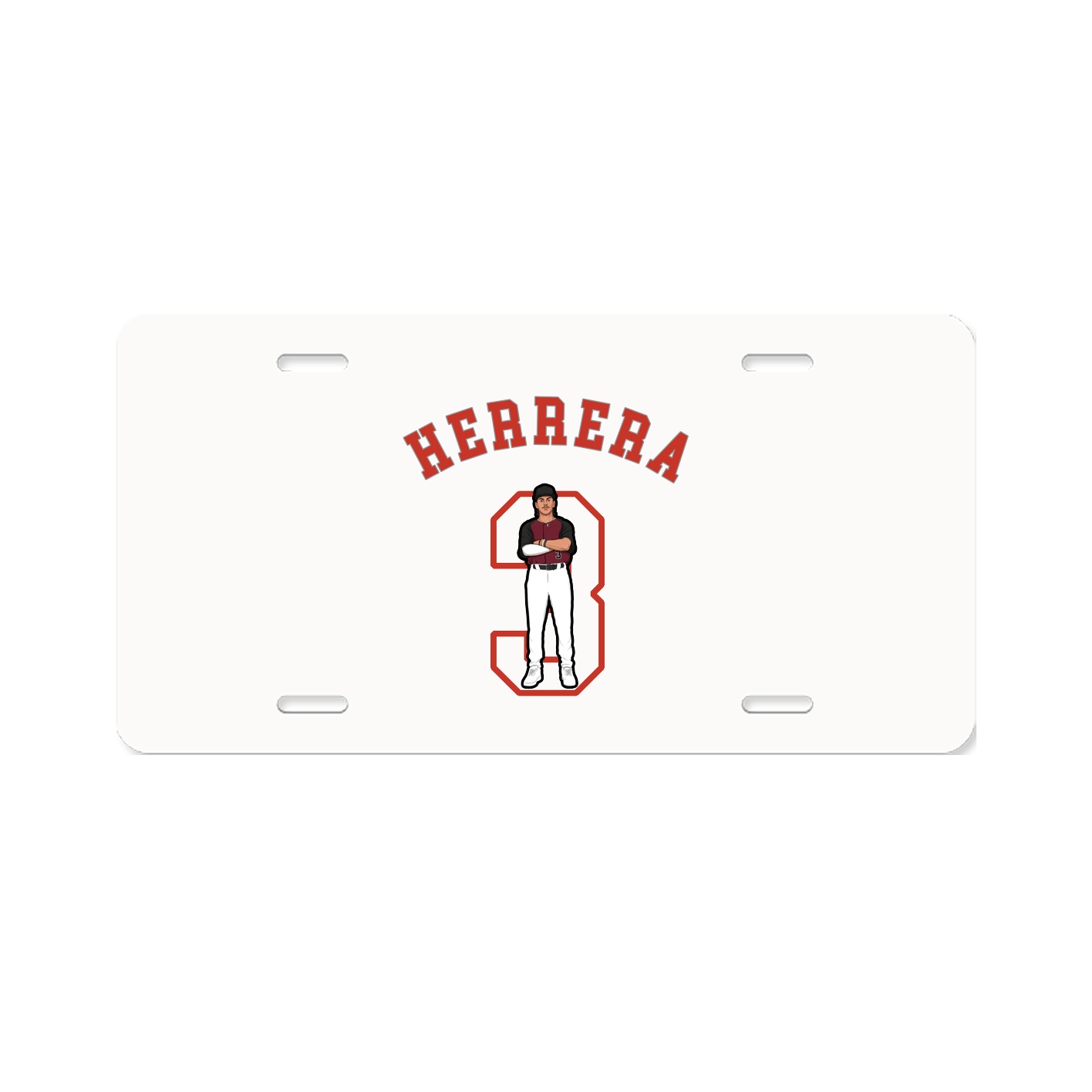 License Plate — Shirsey Arch in Classic