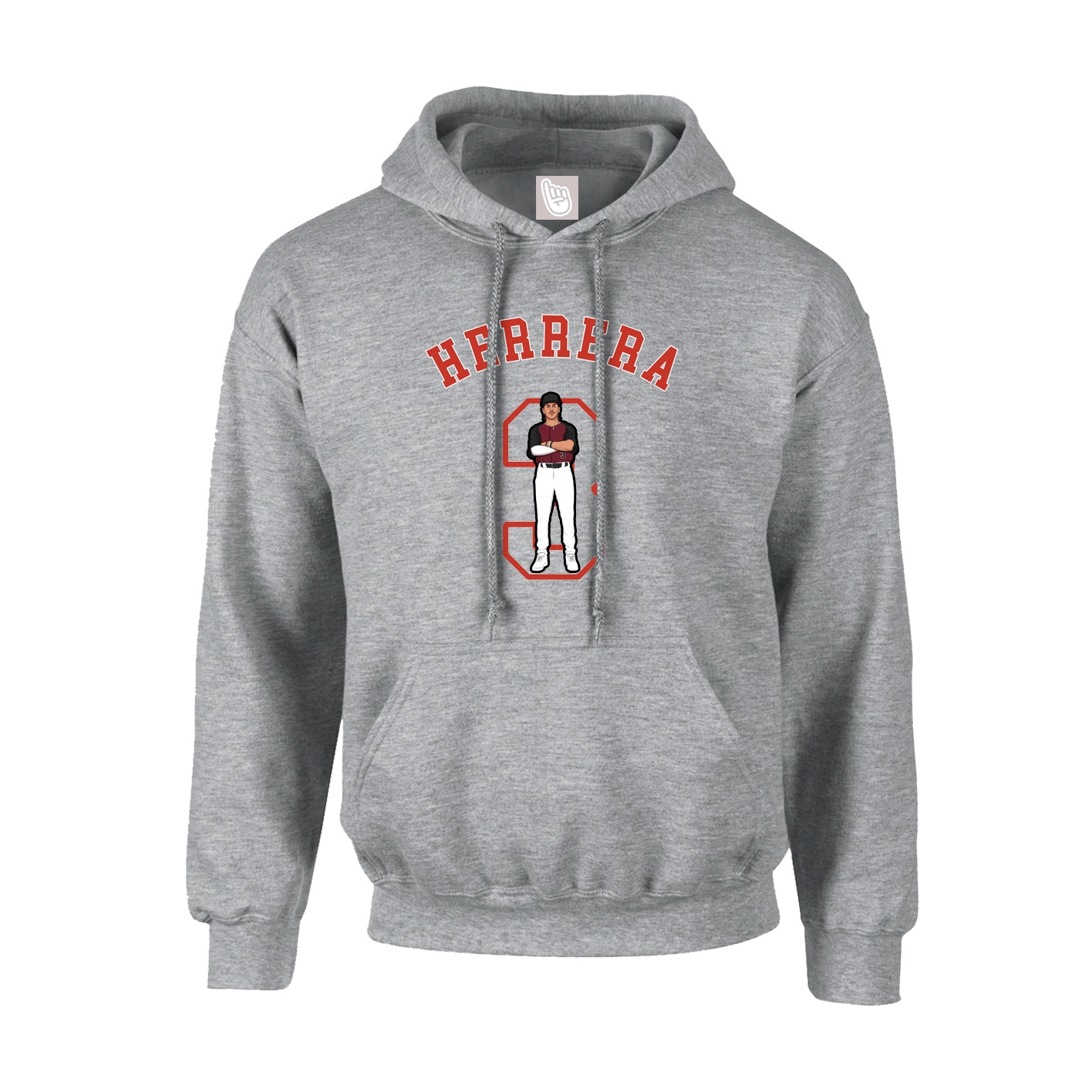 Hoodie — Shirsey Arch in Grey