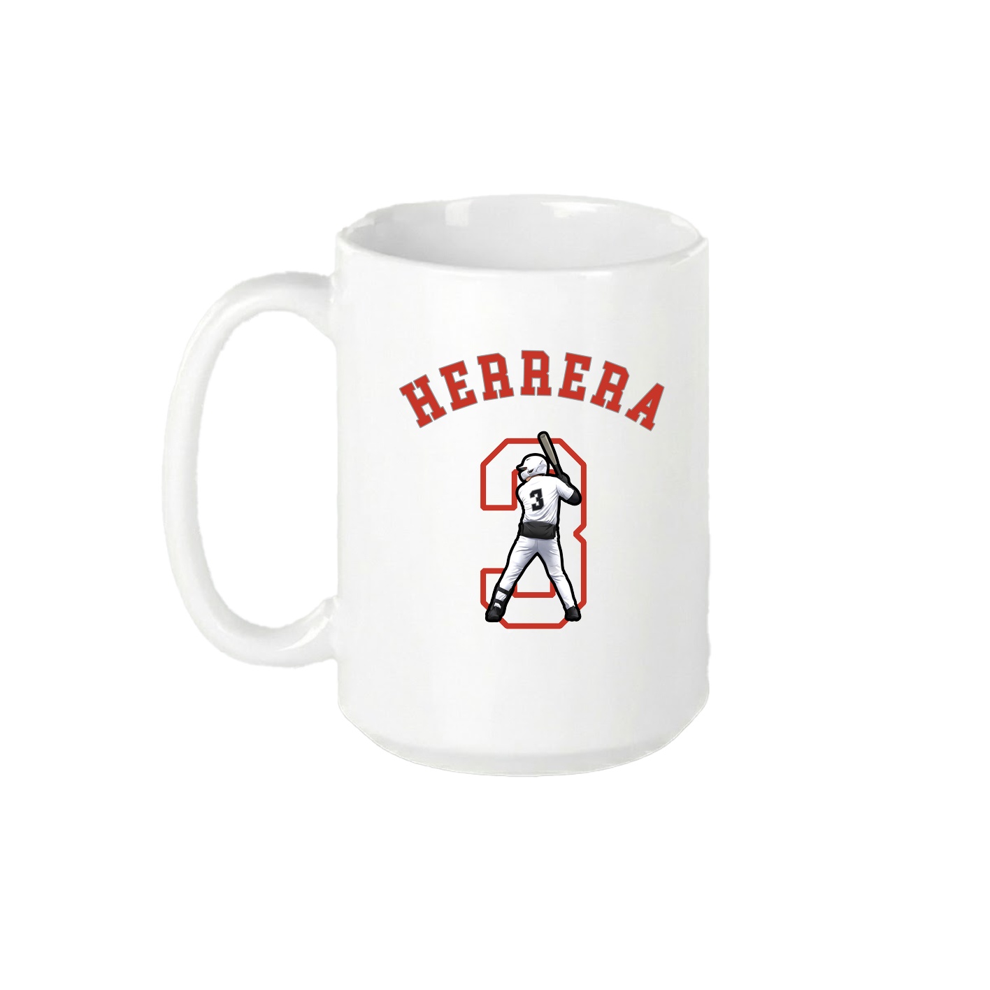 15oz Coffee Mug — Shirsey Arch in White