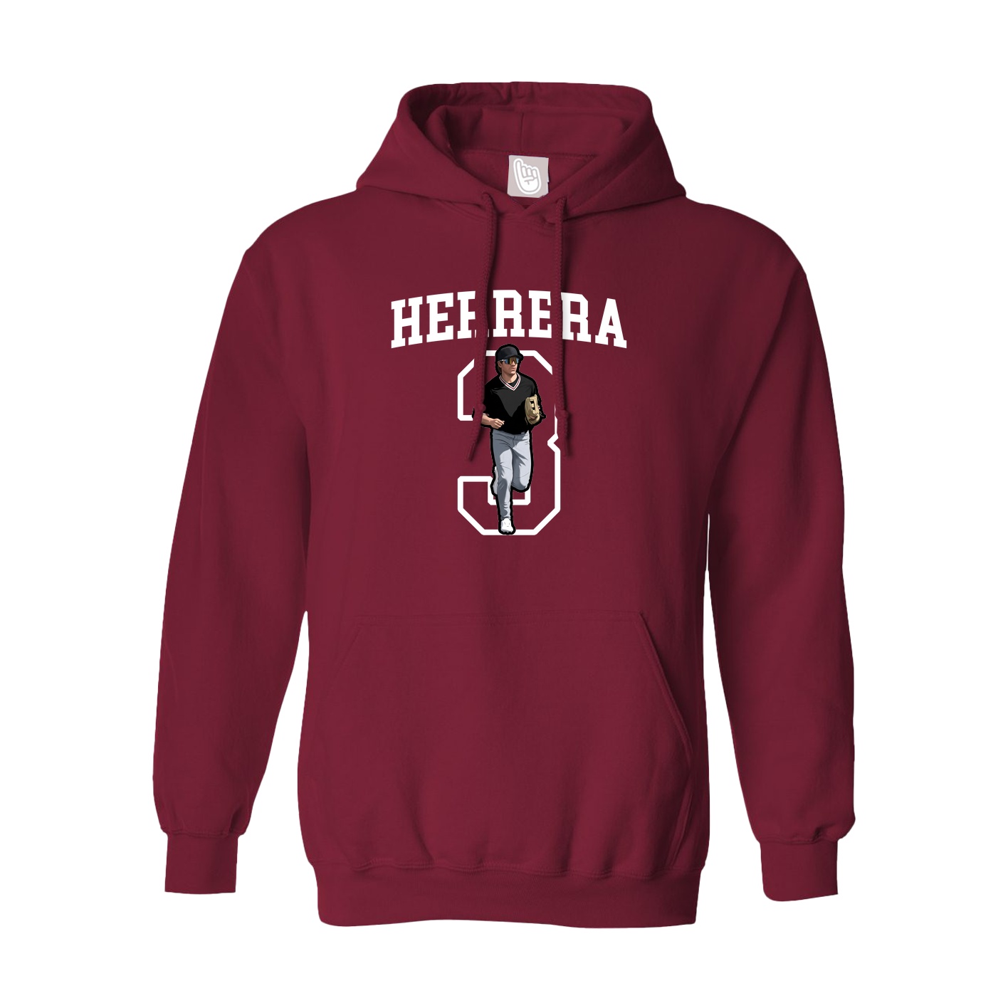 Hoodie — Shirsey in Cardinal