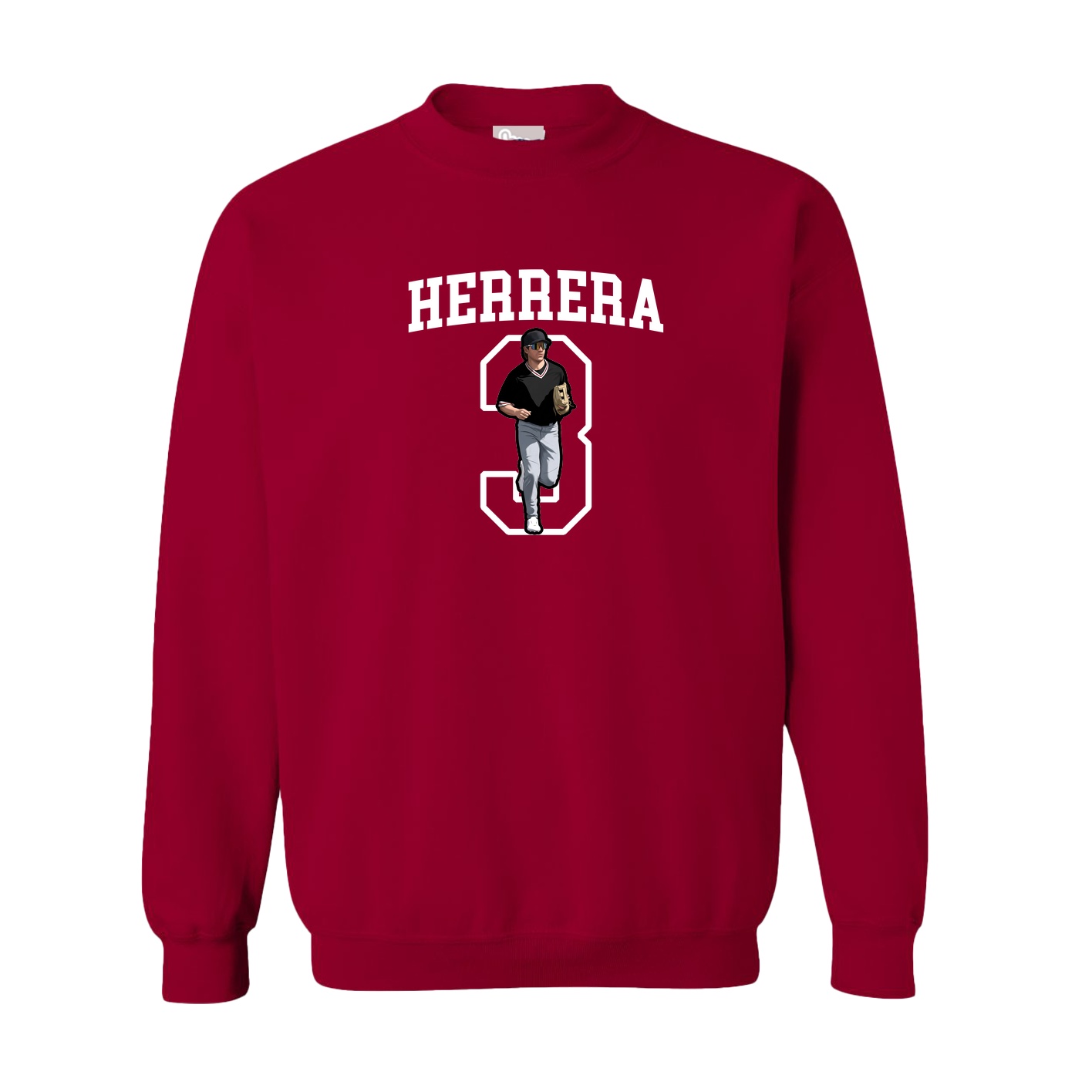 Fleece Crew — Shirsey in Cardinal