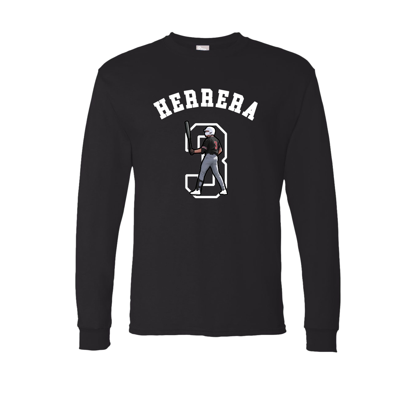 Long Sleeve Tee — Shirsey Arch in Black