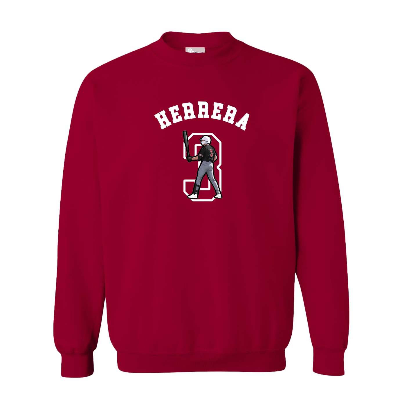Fleece Crew — Shirsey Arch in Cardinal