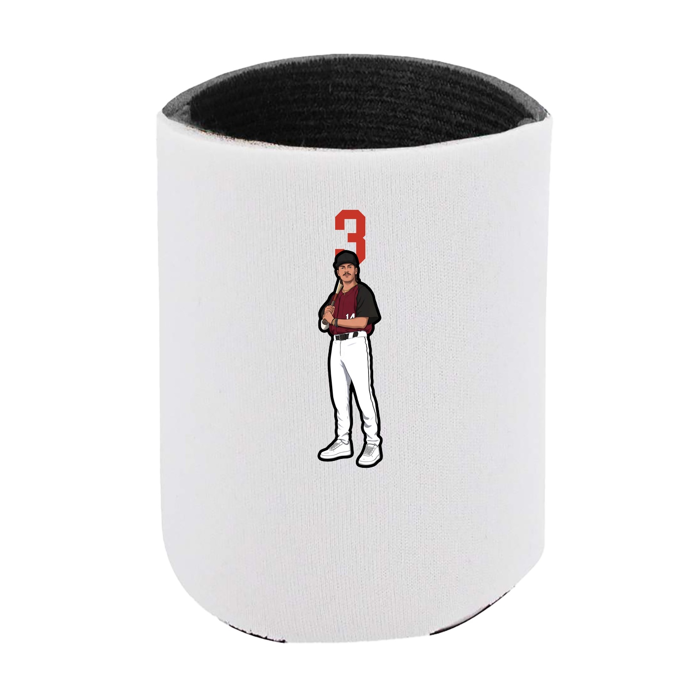Can Holder — Number Top in White