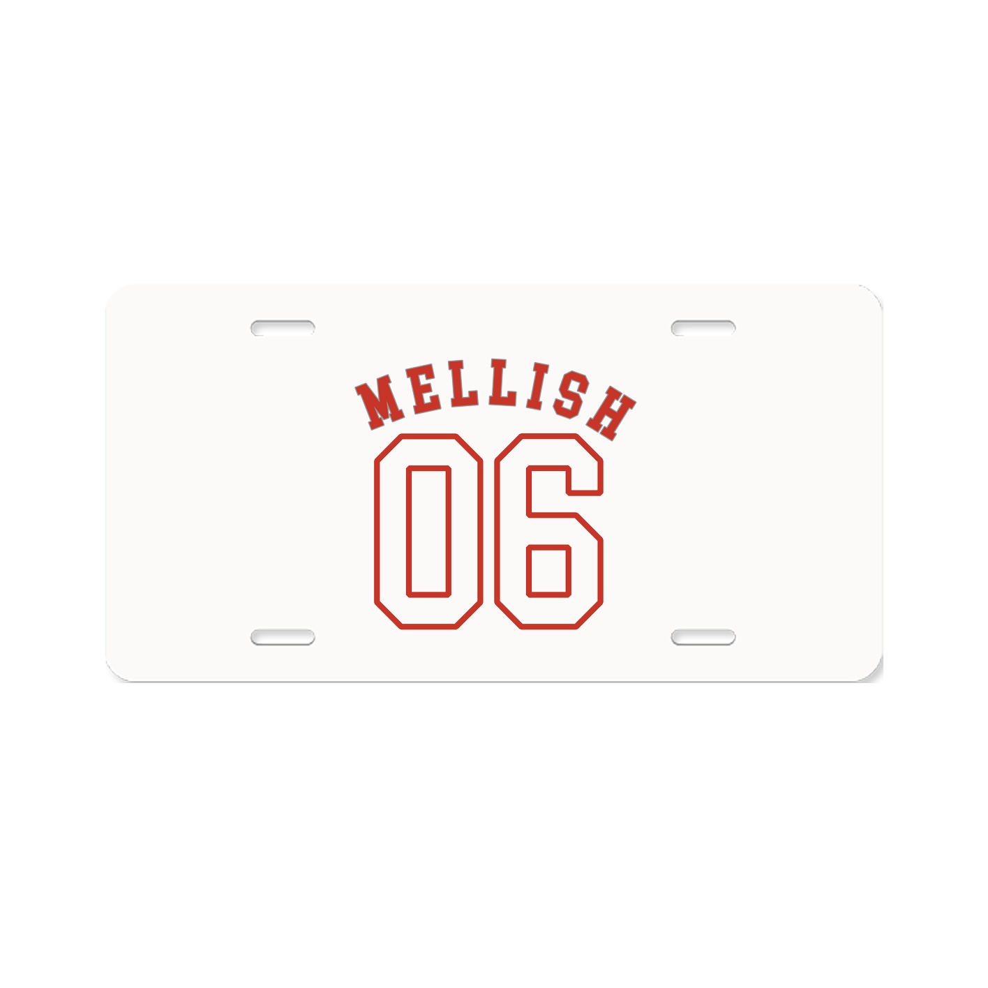 License Plate — Shirsey Arch in Classic