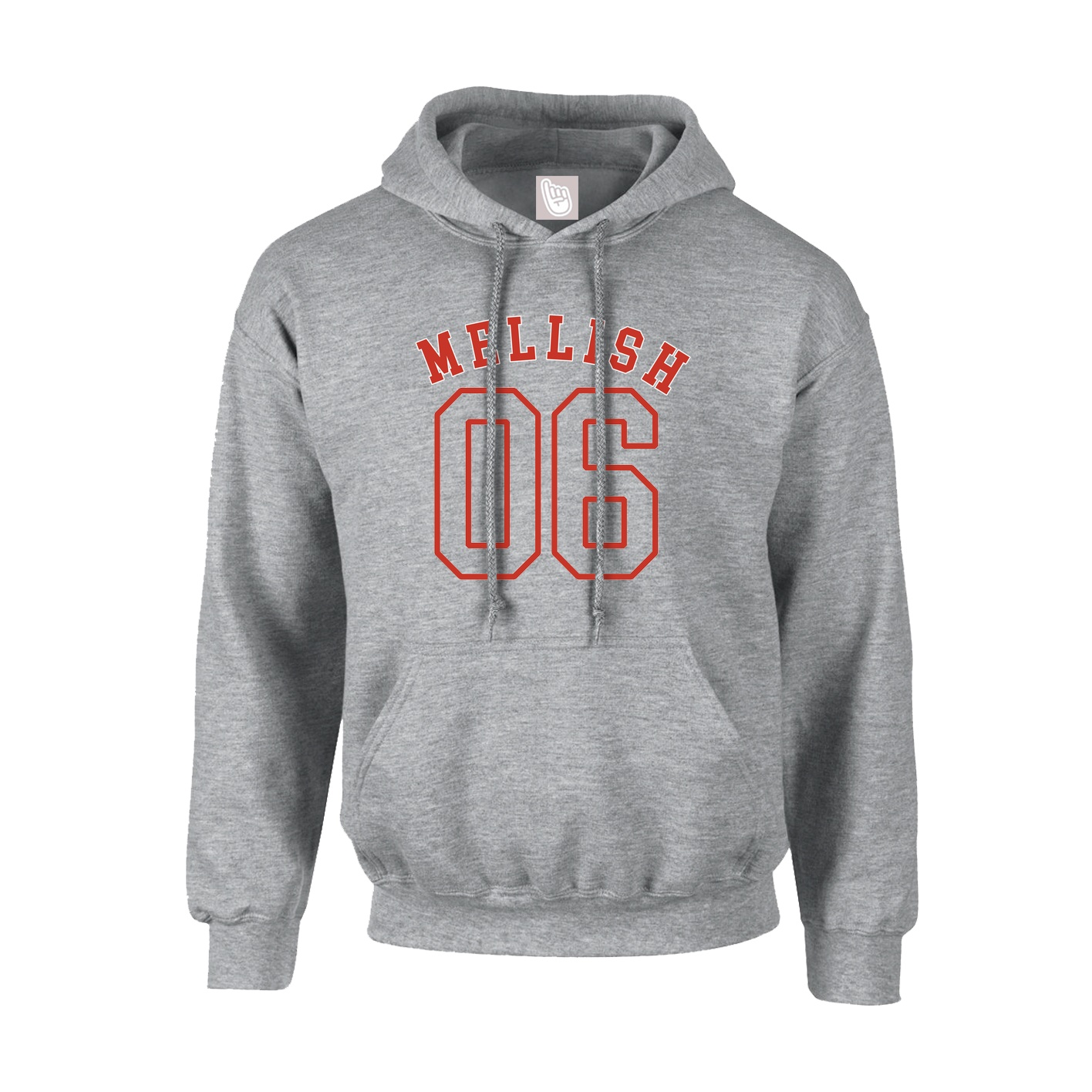 Youth Hoodie — Shirsey Arch in Grey