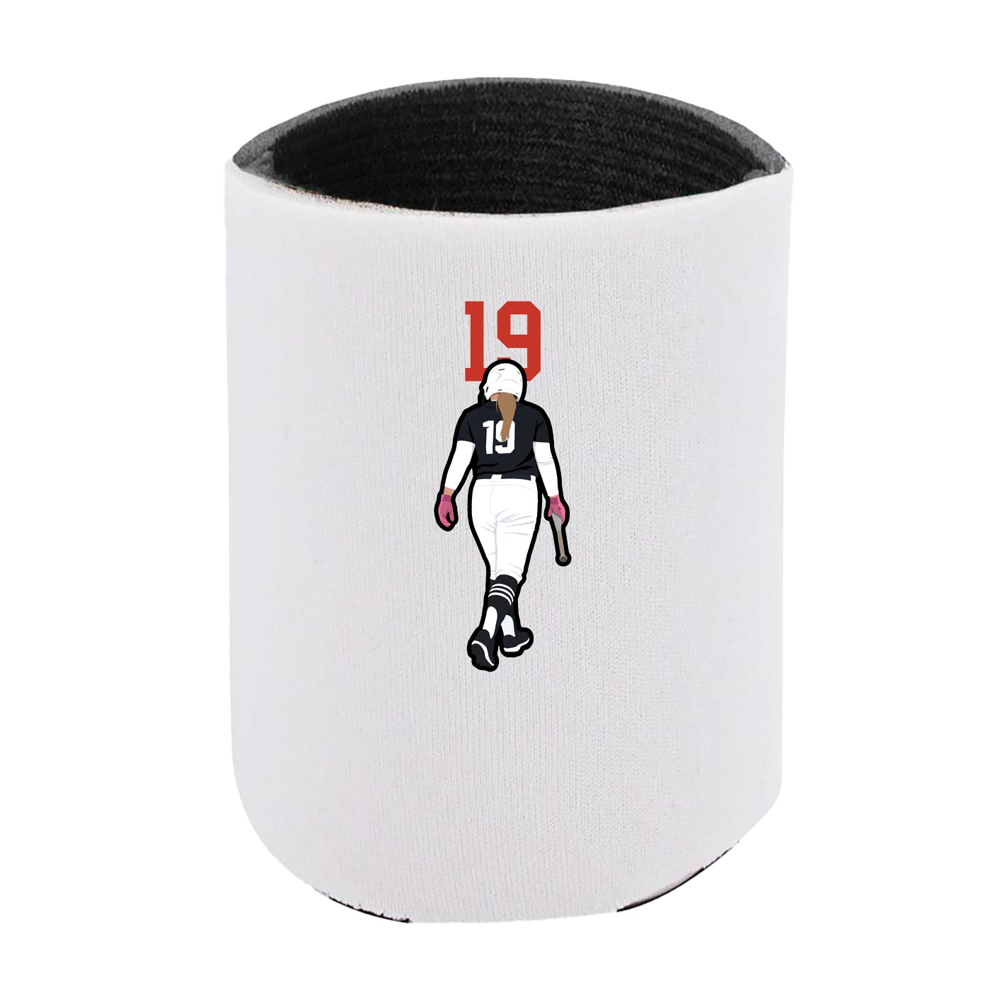 Can Holder — Number Top in White