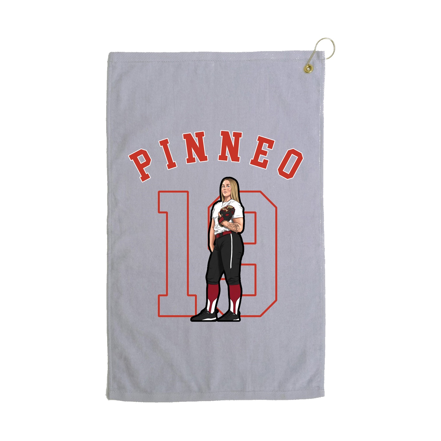 Golf Towel — Shirsey Arch in Grey