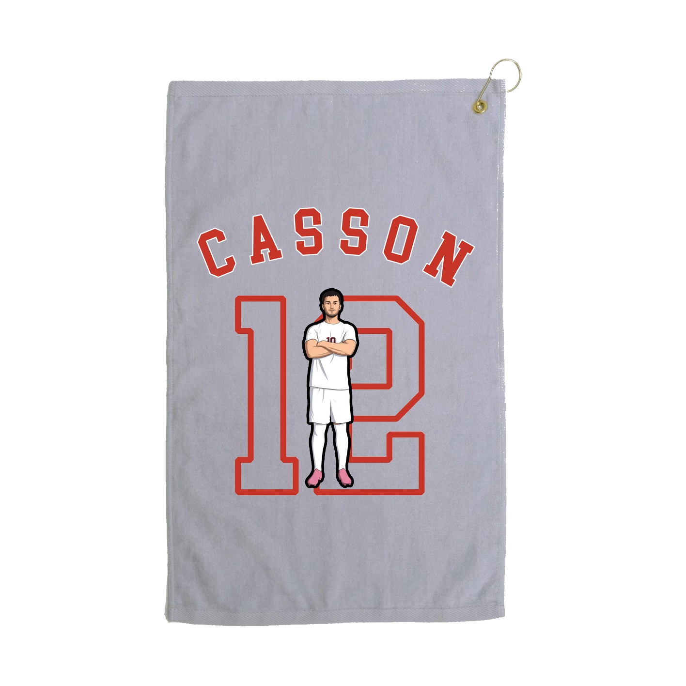 Golf Towel — Shirsey Arch in Grey