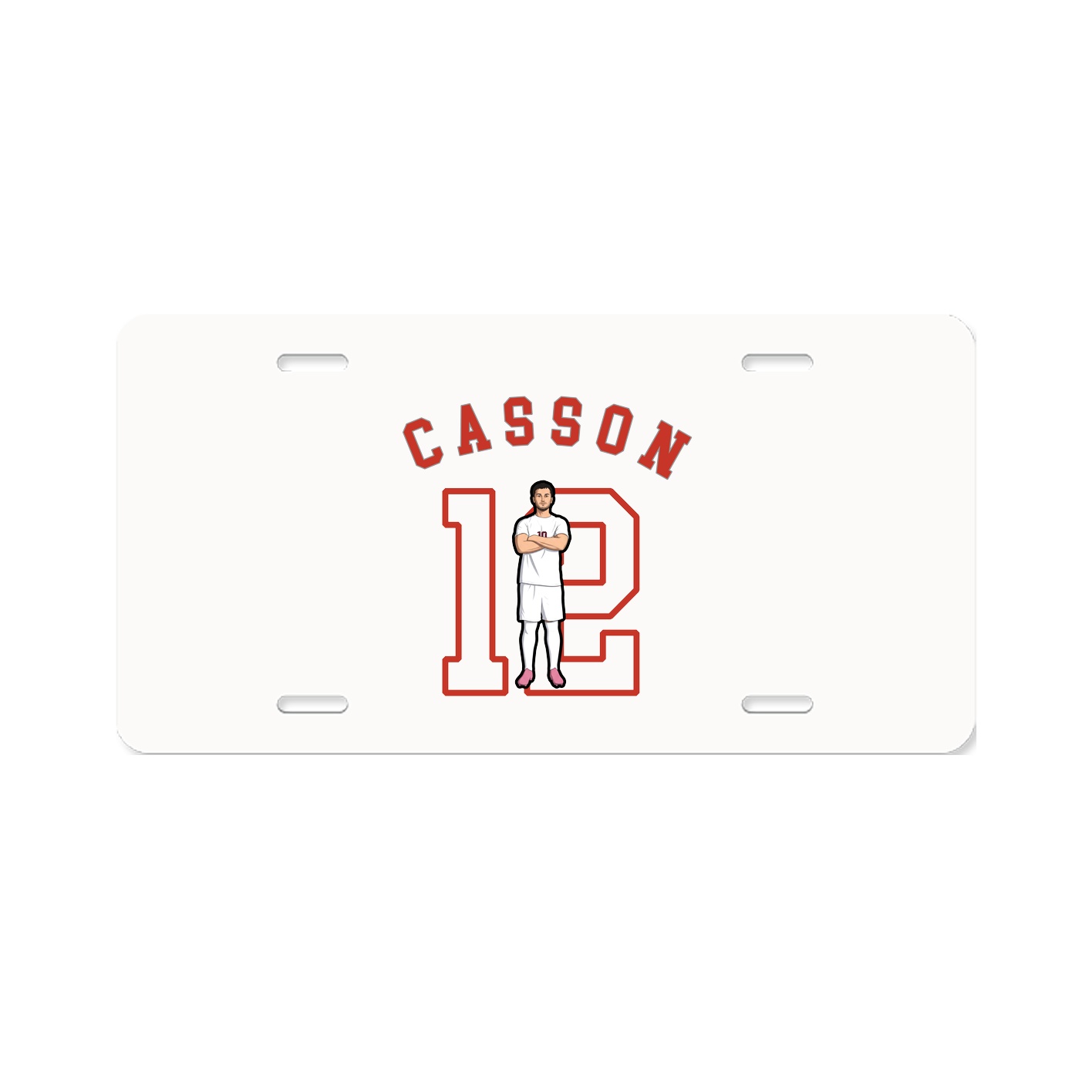 License Plate — Shirsey Arch in Classic