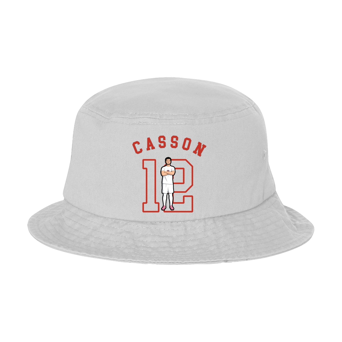 Bucket Cap — Shirsey Arch in White