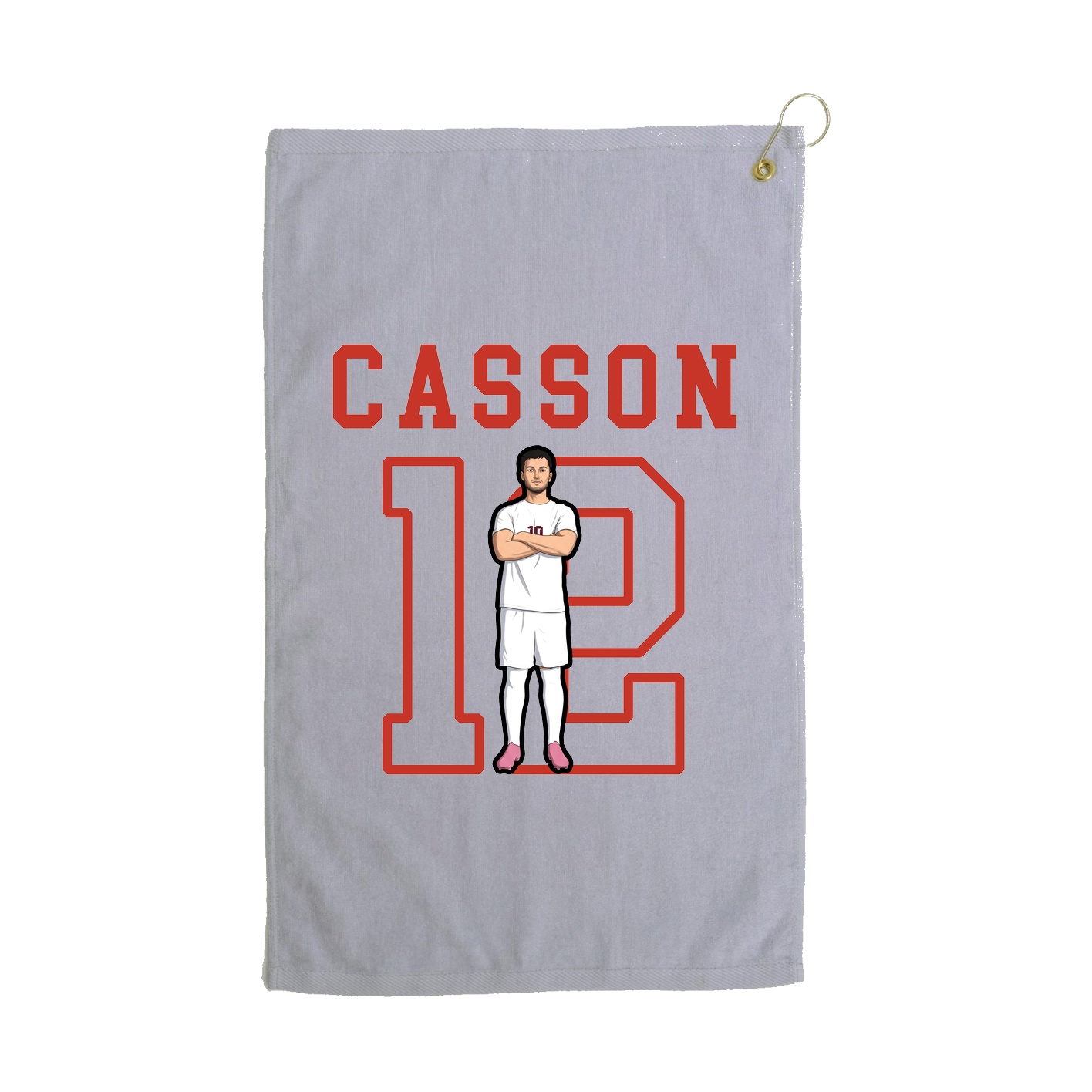 Golf Towel — Shirsey in Grey