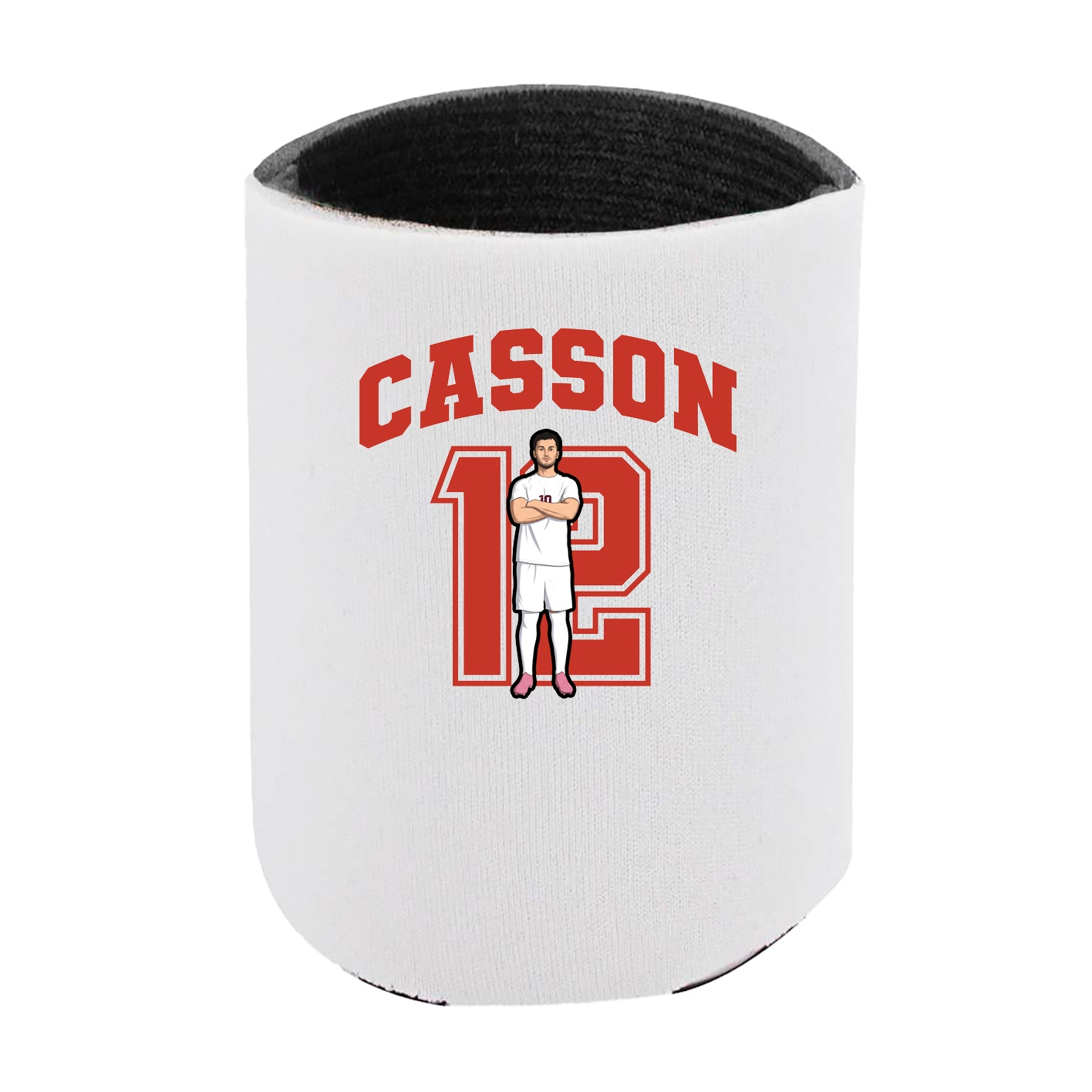 Can Holder — Number in White