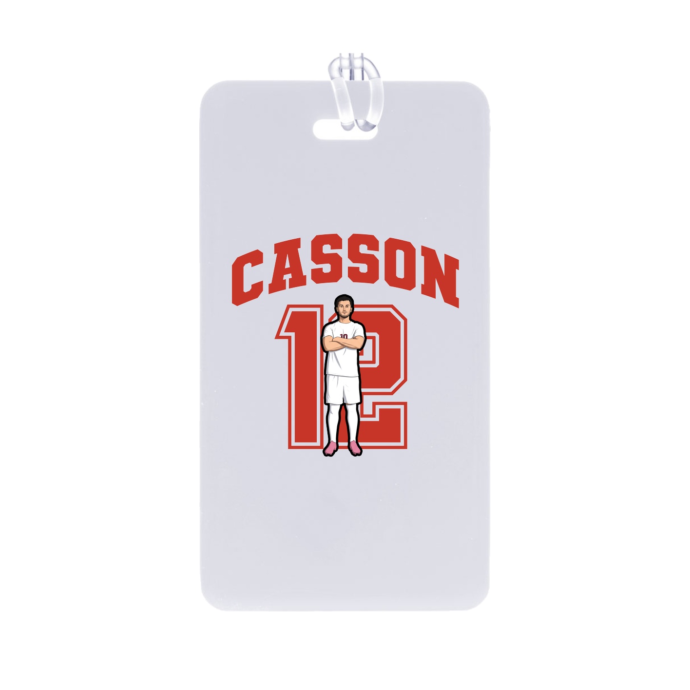 Bag Tag — Number in Classic