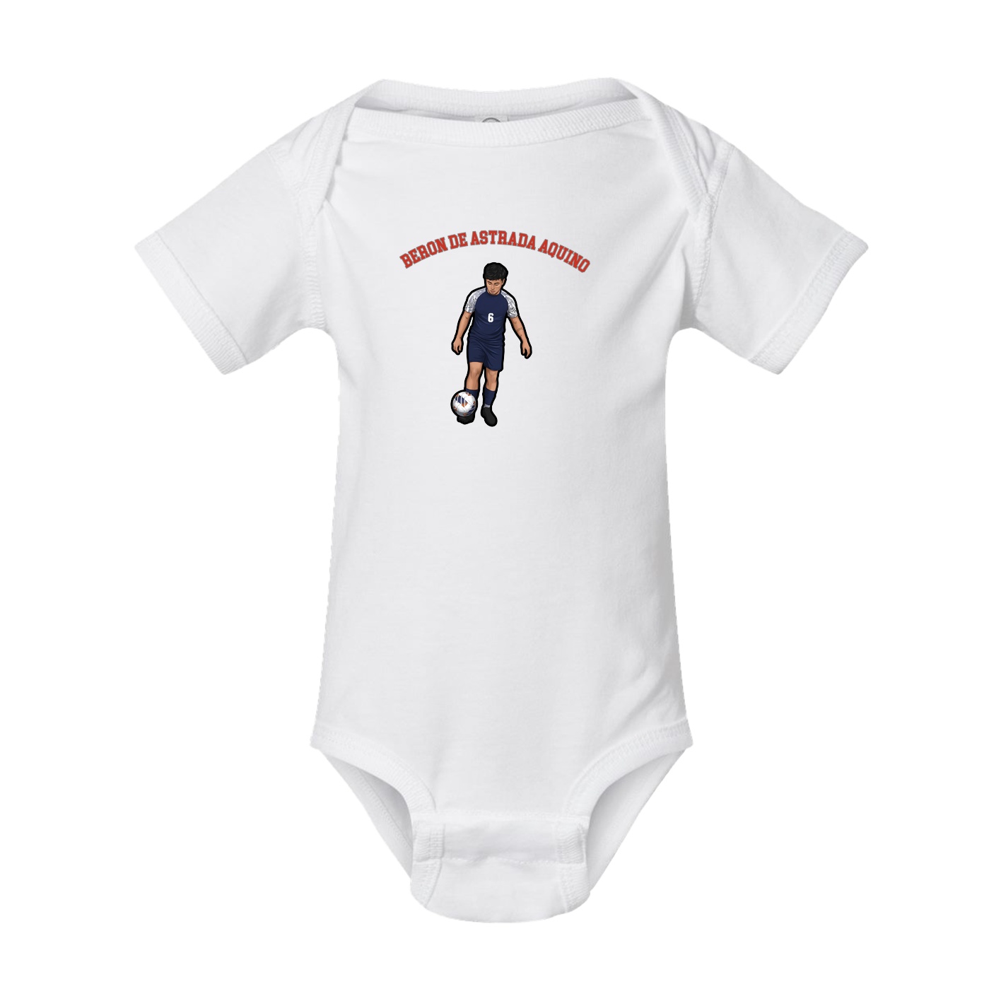 Baby Onesie — Shirsey Arch in White