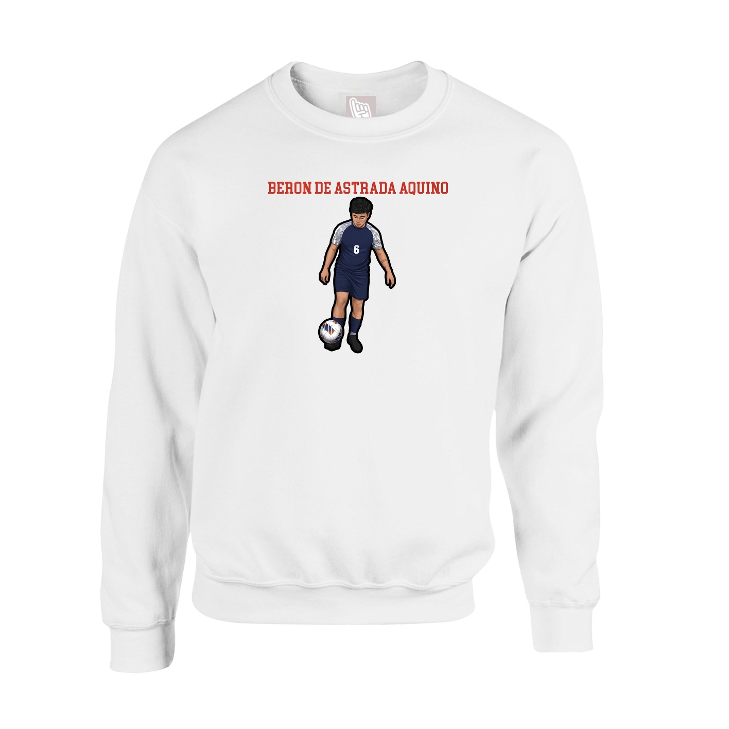 Fleece Crew — Shirsey in White
