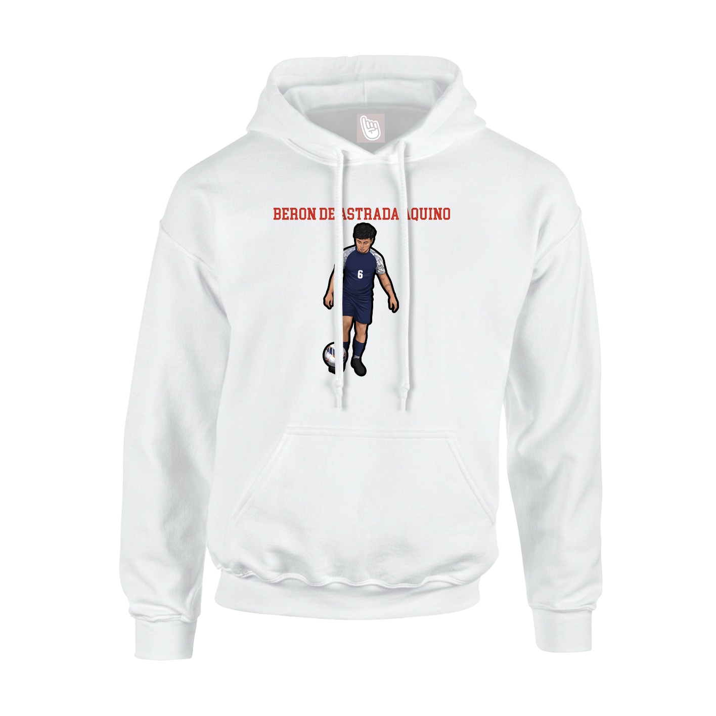 Youth Hoodie — Shirsey in White