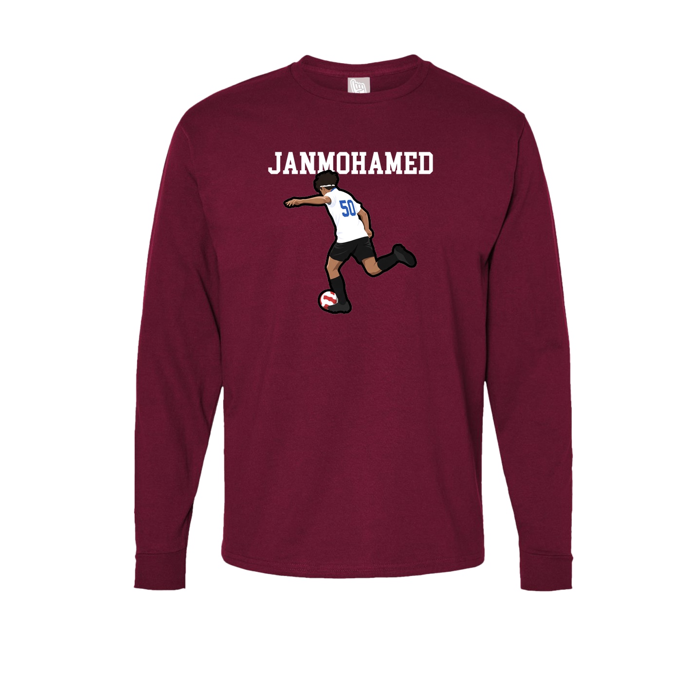 Long Sleeve Tee — Shirsey in Cardinal