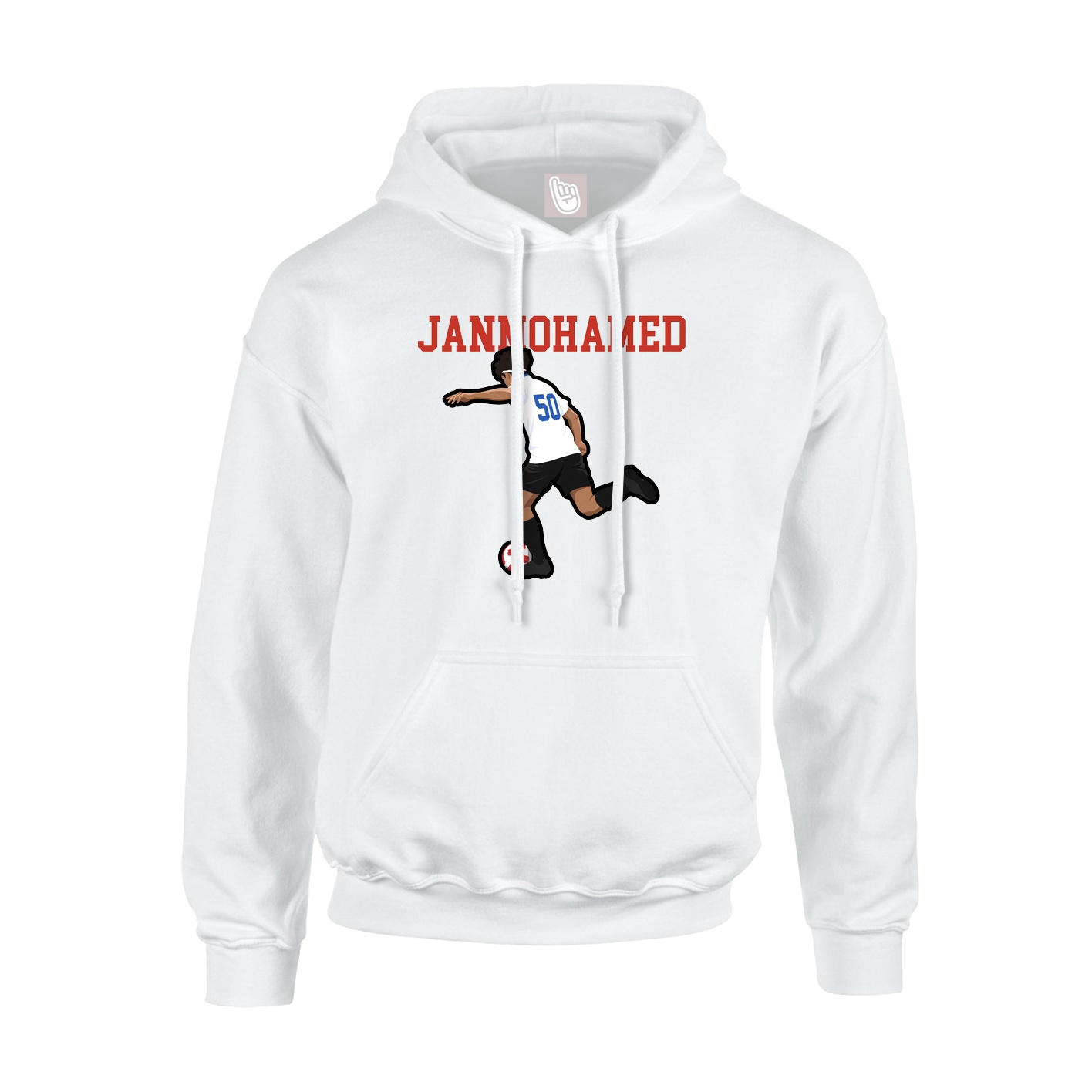 Hoodie — Shirsey in White