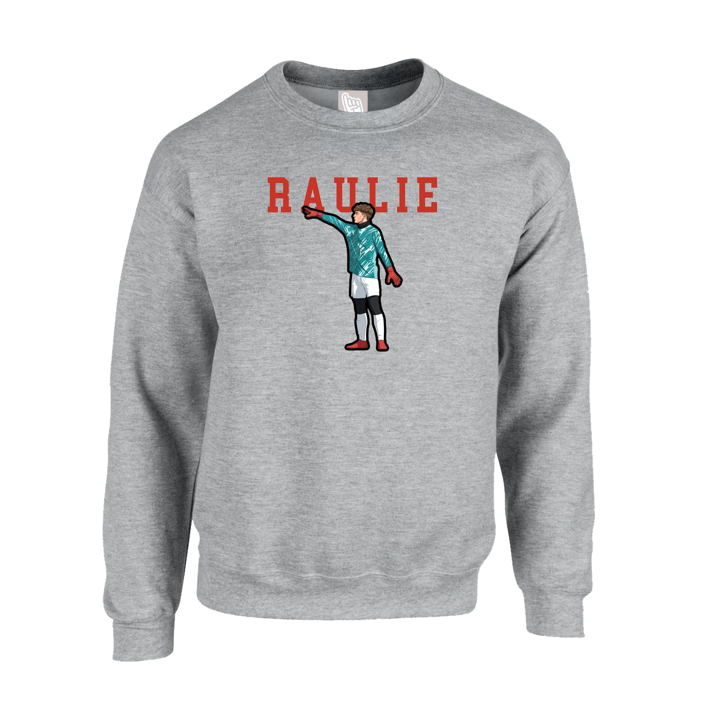 Fleece Crew — Shirsey in Grey