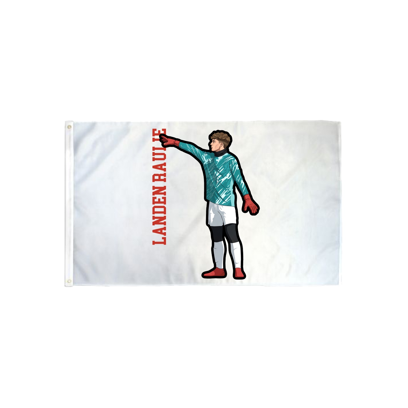 3x5 Flag — Name Vertical in Classic