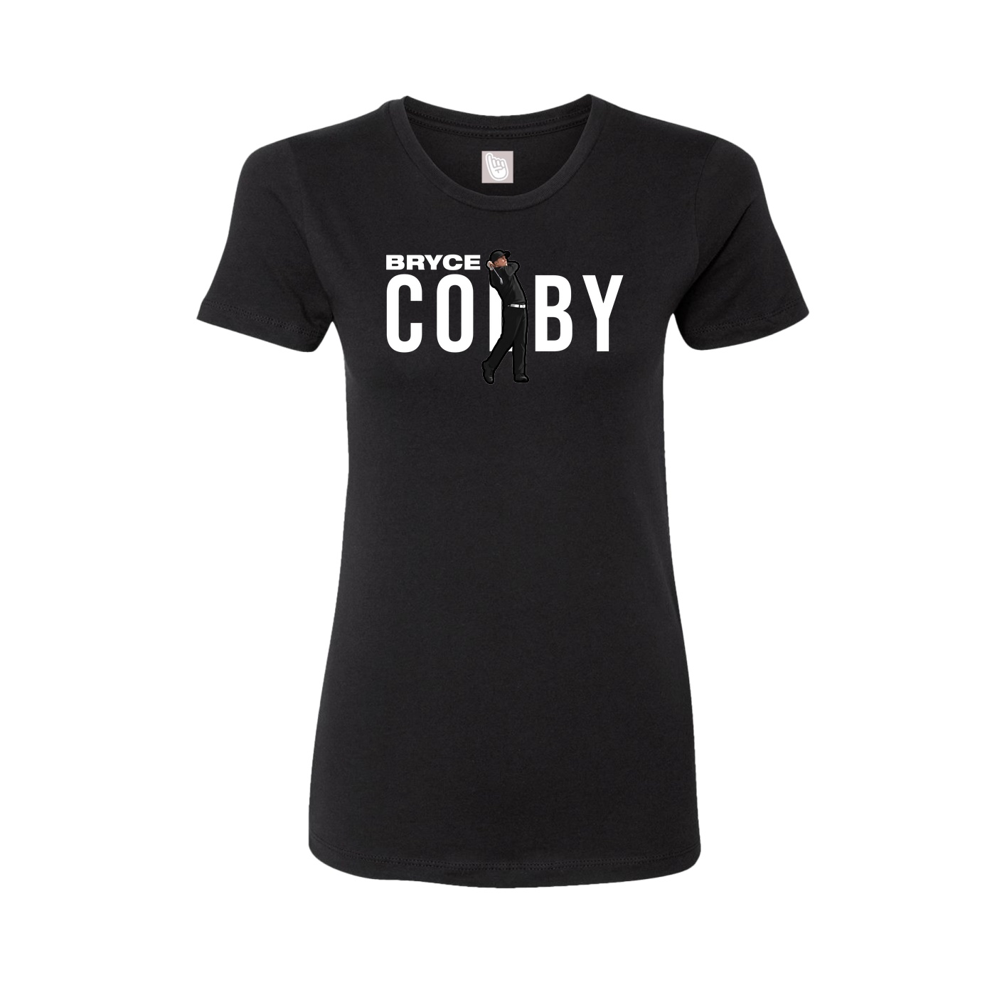 Womens Tee — Player Name in Black