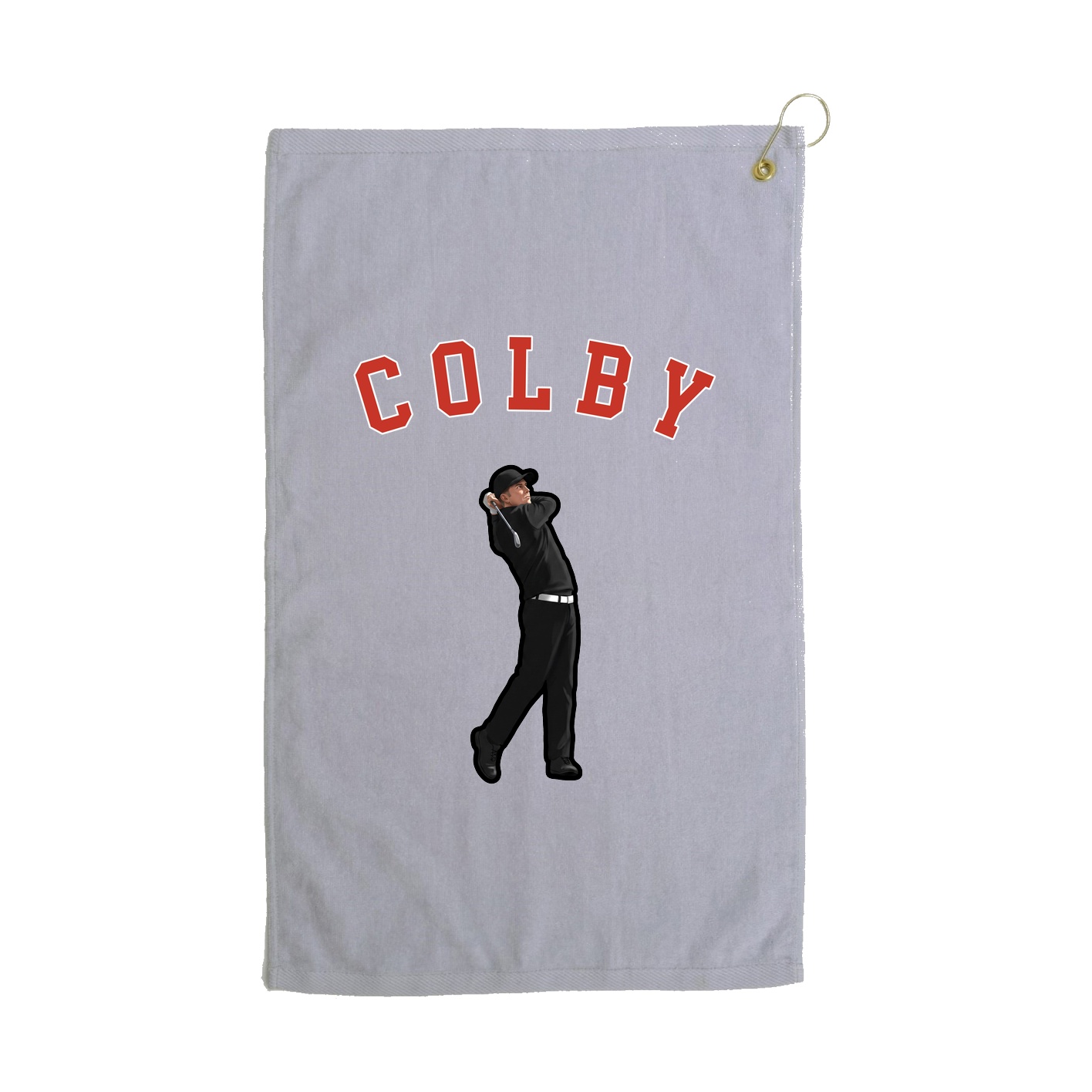 Golf Towel — Shirsey Arch in Grey