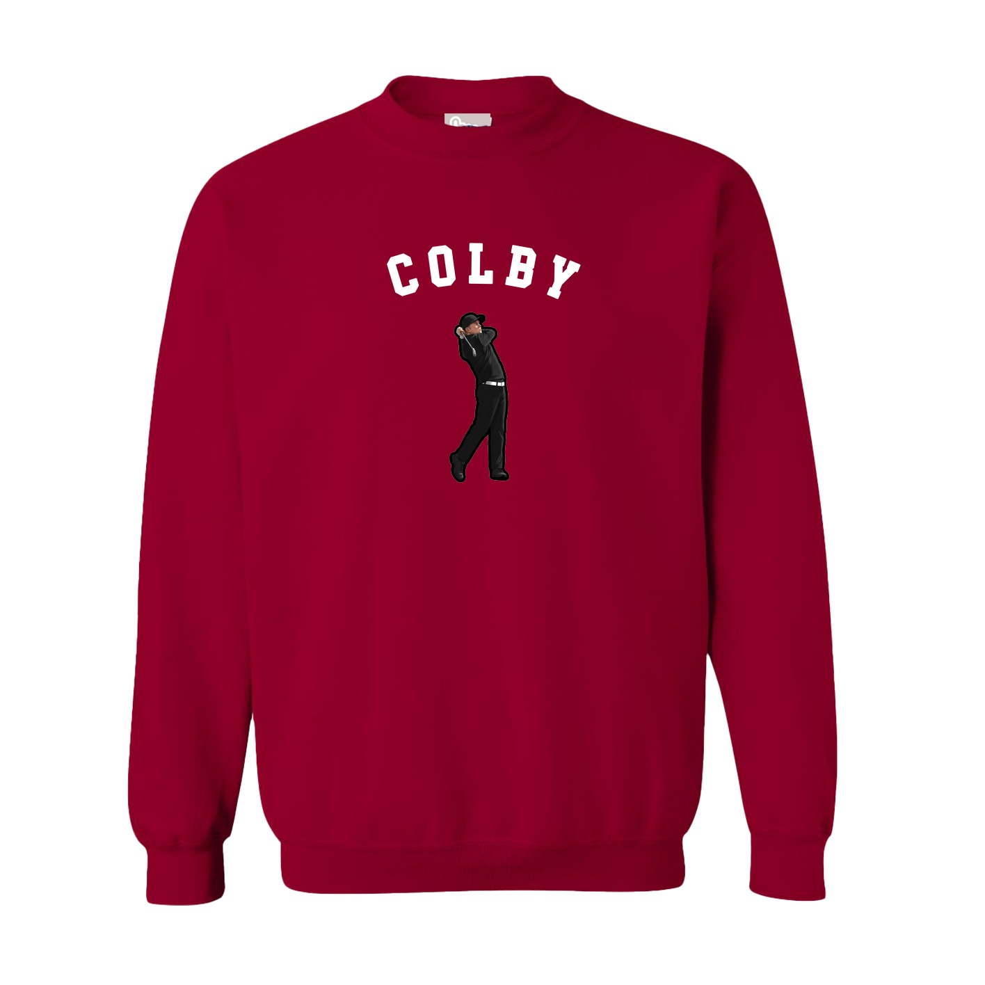 Fleece Crew — Shirsey Arch in Cardinal