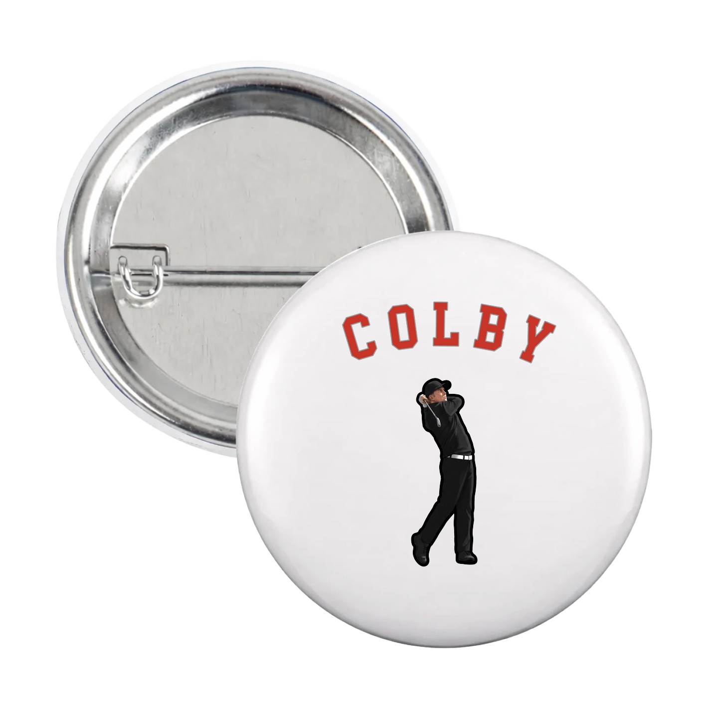 Game Day Button — Shirsey Arch in White