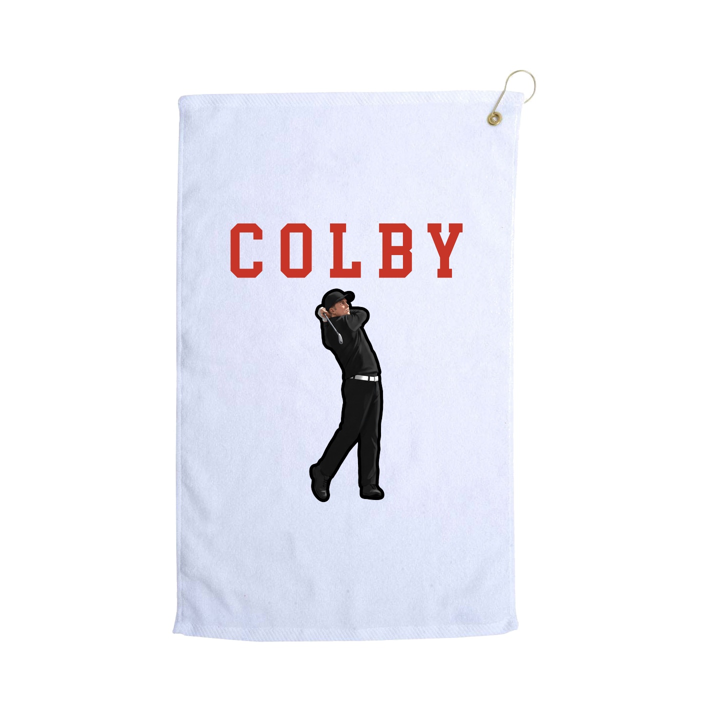 Golf Towel — Shirsey in White
