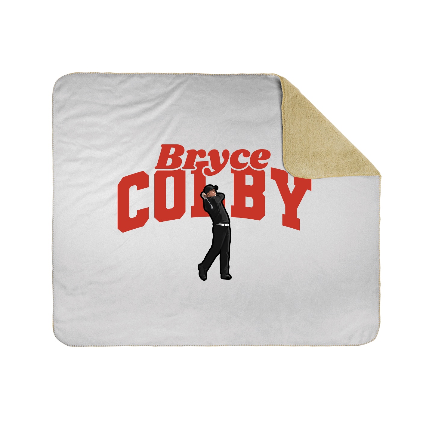Throw Blanket — Signature Arch in White