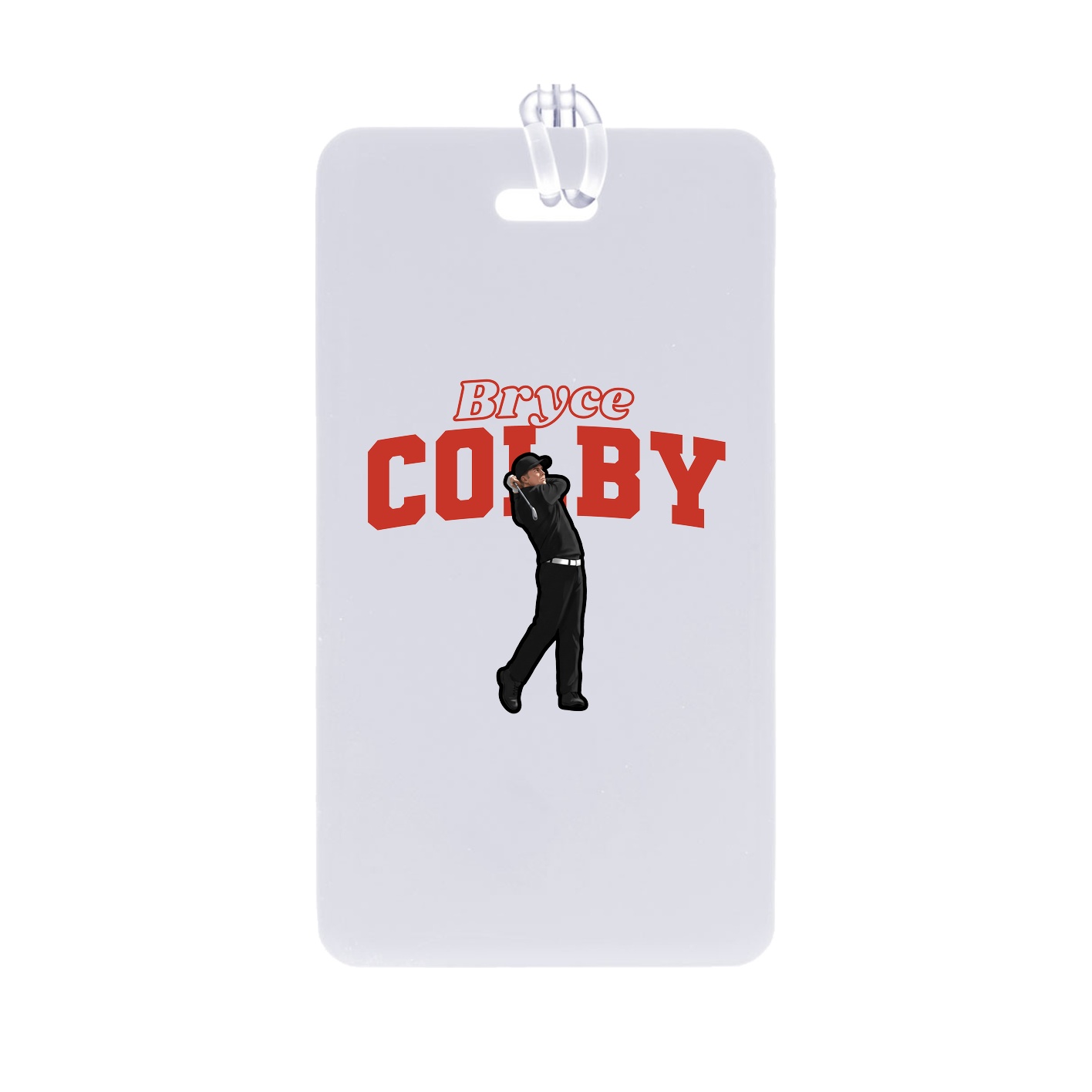 Bag Tag — Name Arch in Classic