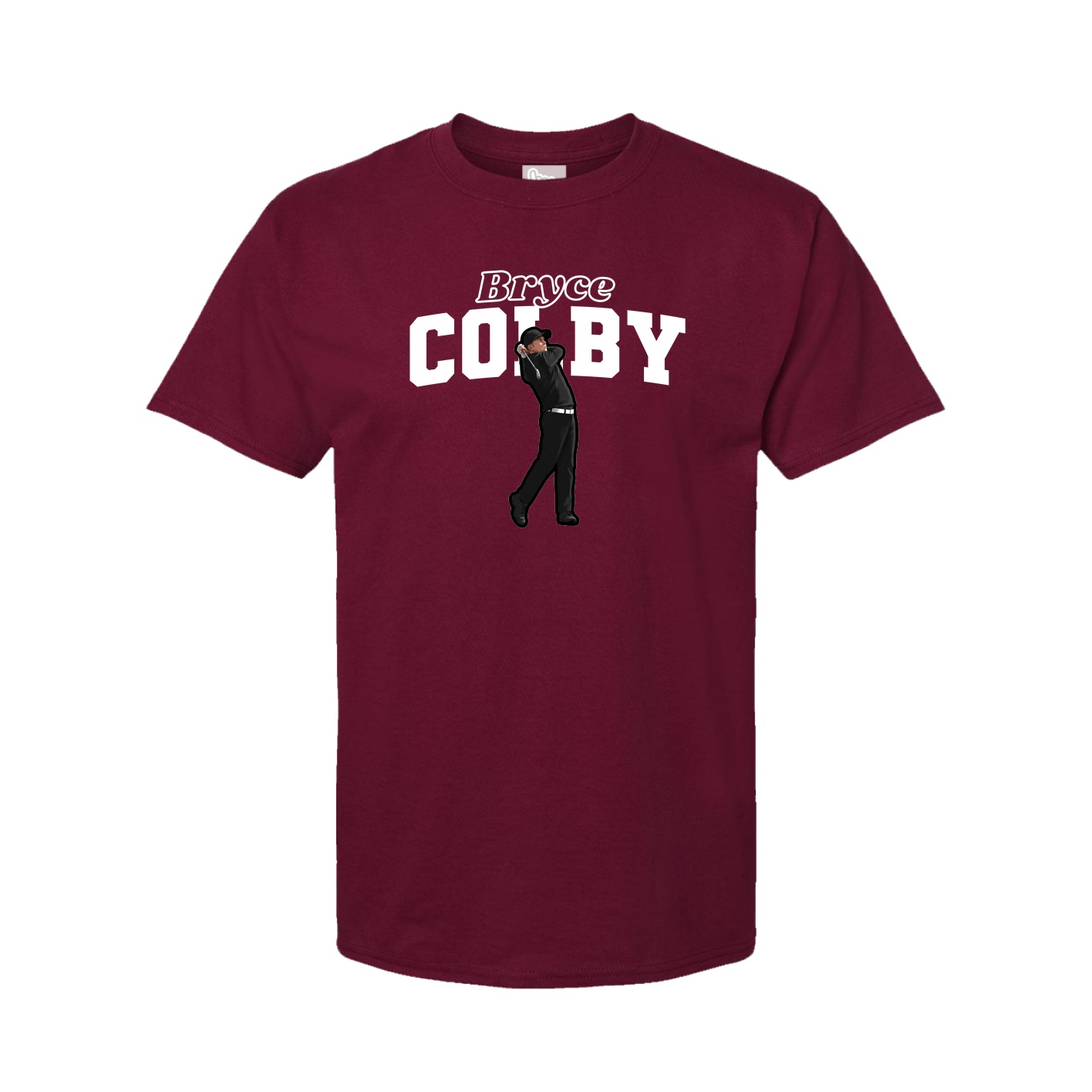 Youth Tee — Name Arch in Cardinal