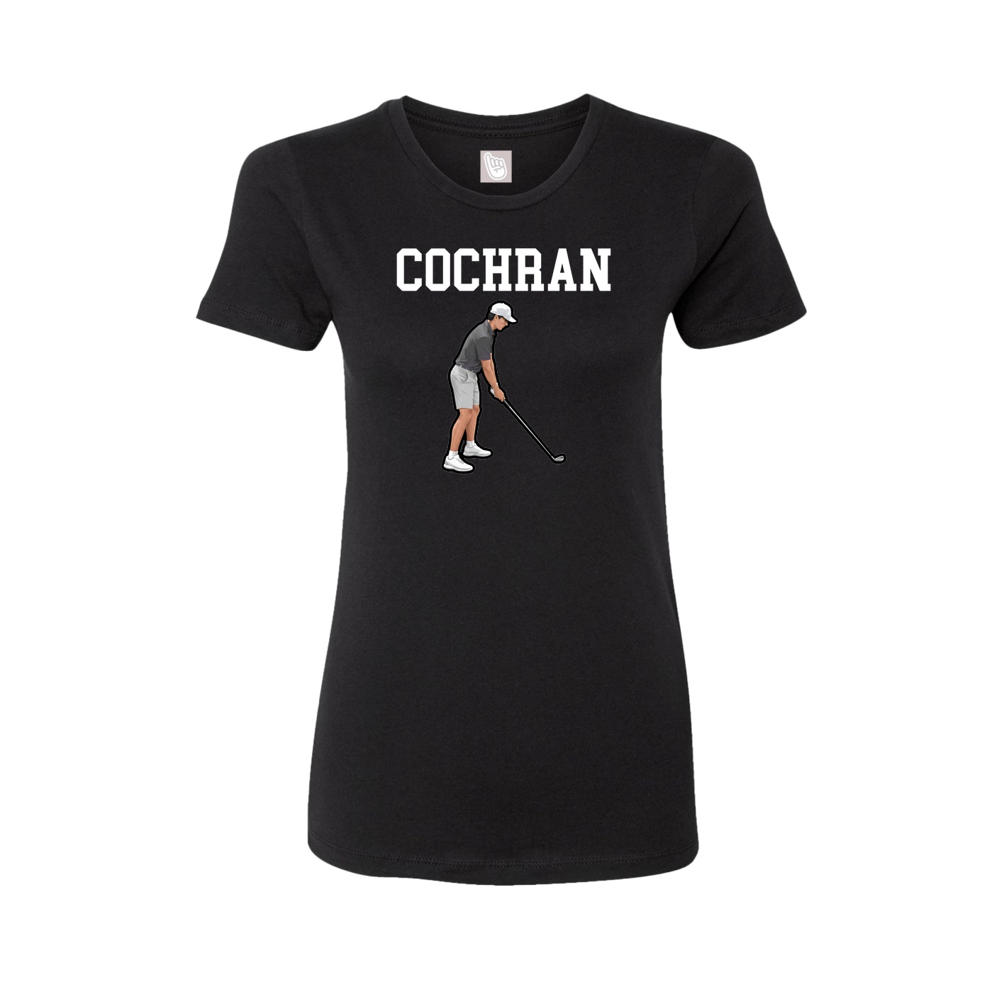Fitted Women's Tee — Shirsey in Black