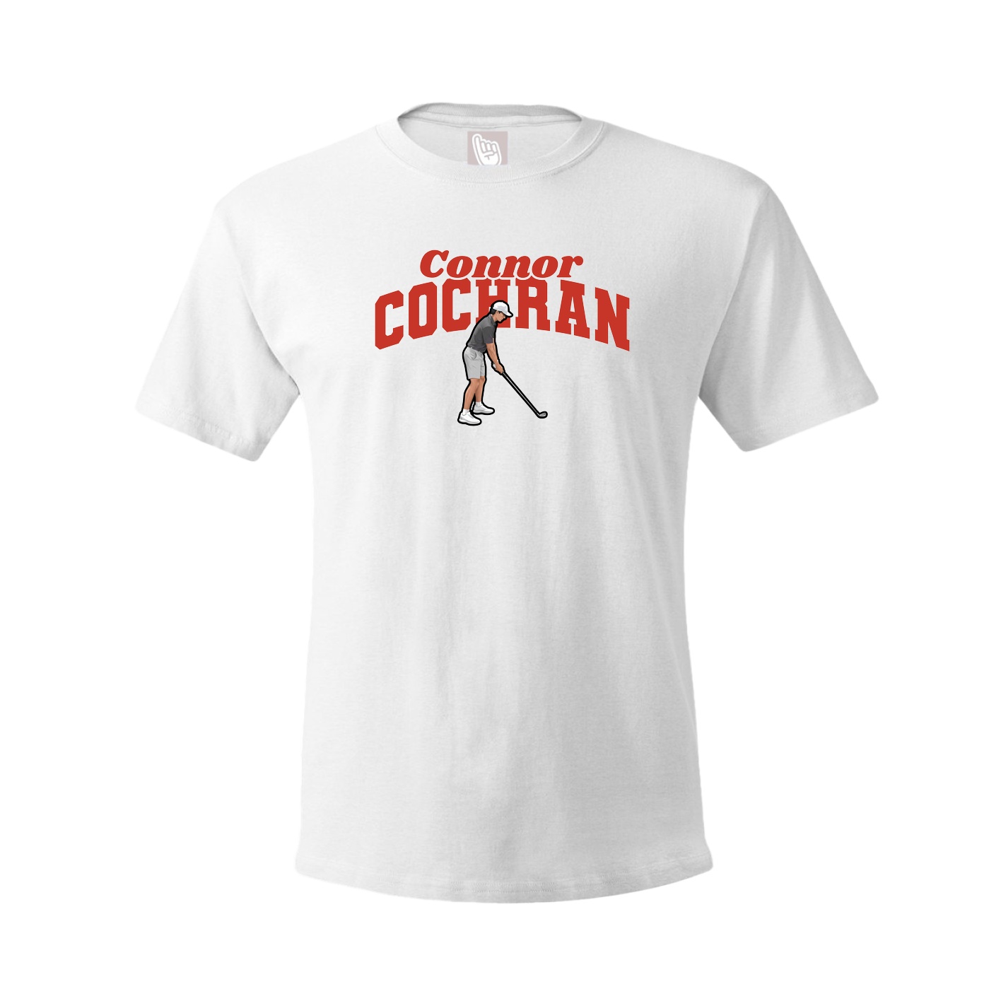 Tee — Signature Arch in White