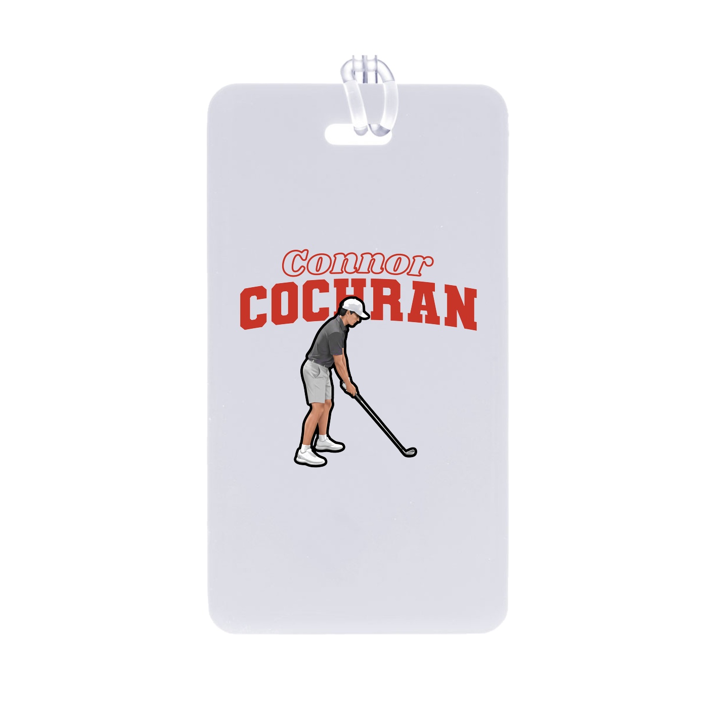Bag Tag — Name Arch in Classic