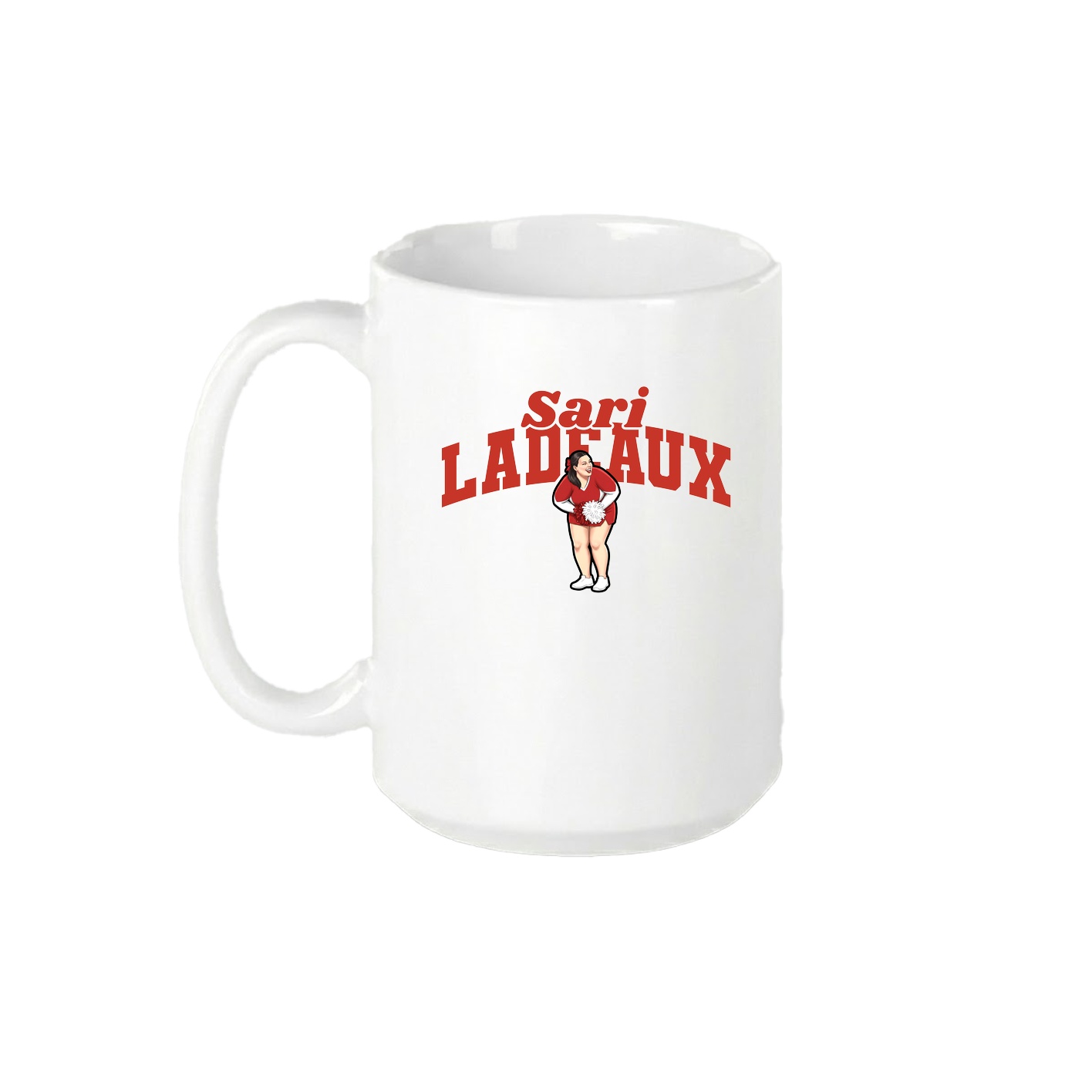 15oz Coffee Mug — Signature Arch in White