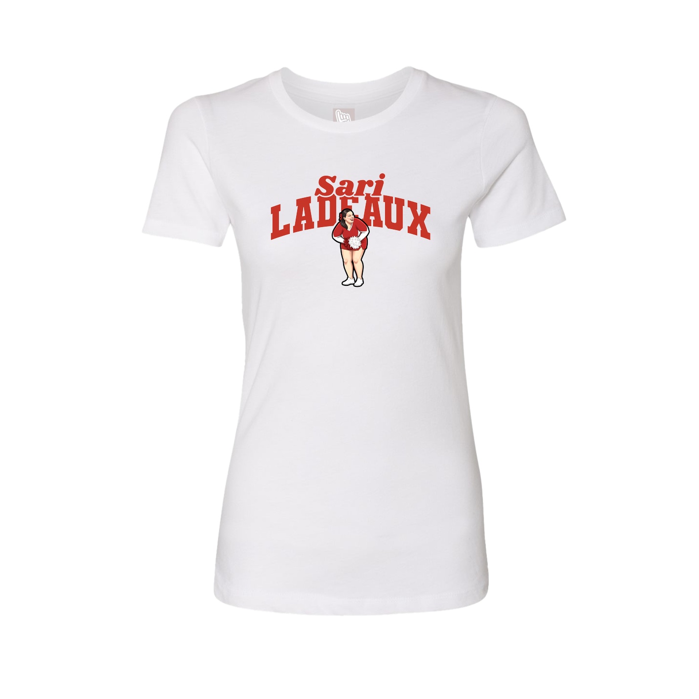 Womens Tee — Signature Arch in White