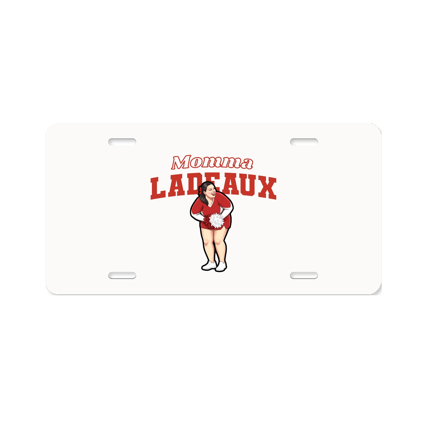 License Plate — Mothers Day Block in Classic