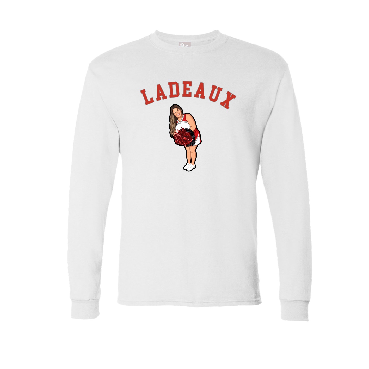 Long Sleeve Tee — Shirsey Arch in White