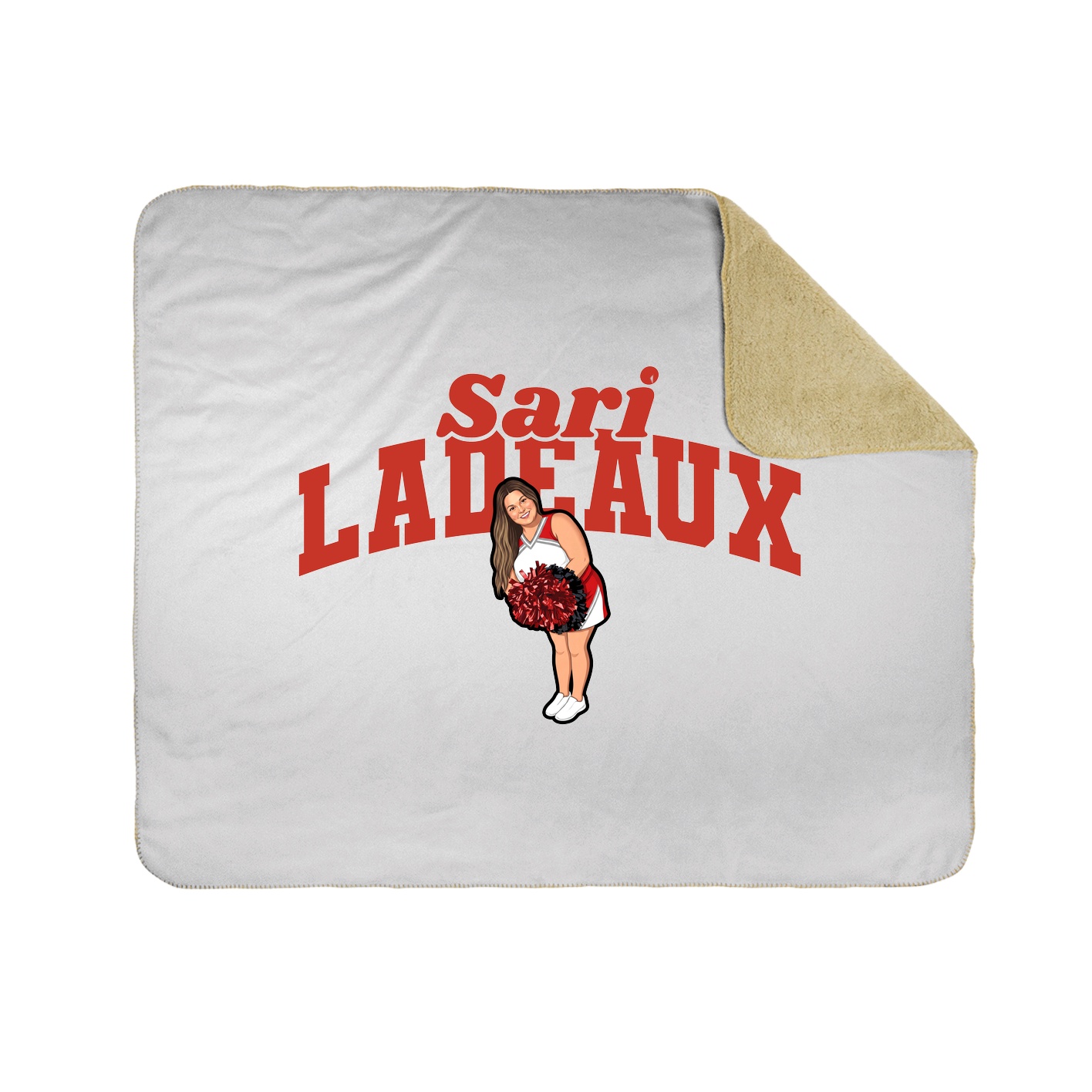 Throw Blanket — Signature Arch in White