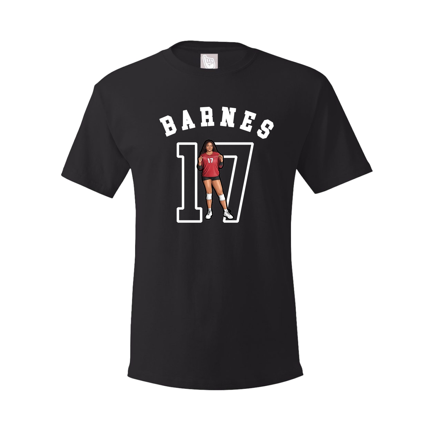 Youth Tee — Shirsey Arch in Black